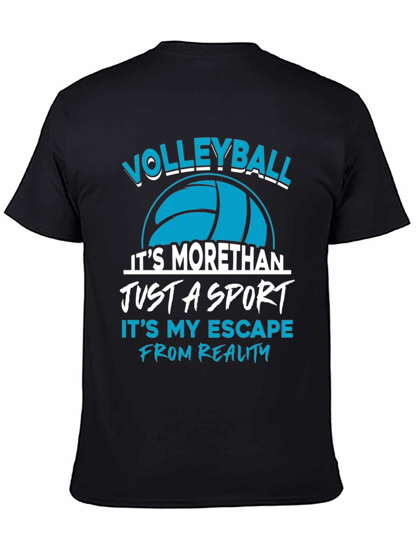 Volleyball Sport T-Shirt Escape from Reality