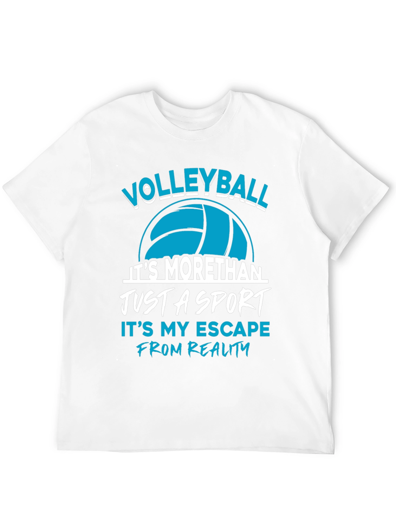 Volleyball Sport T-Shirt Escape from Reality