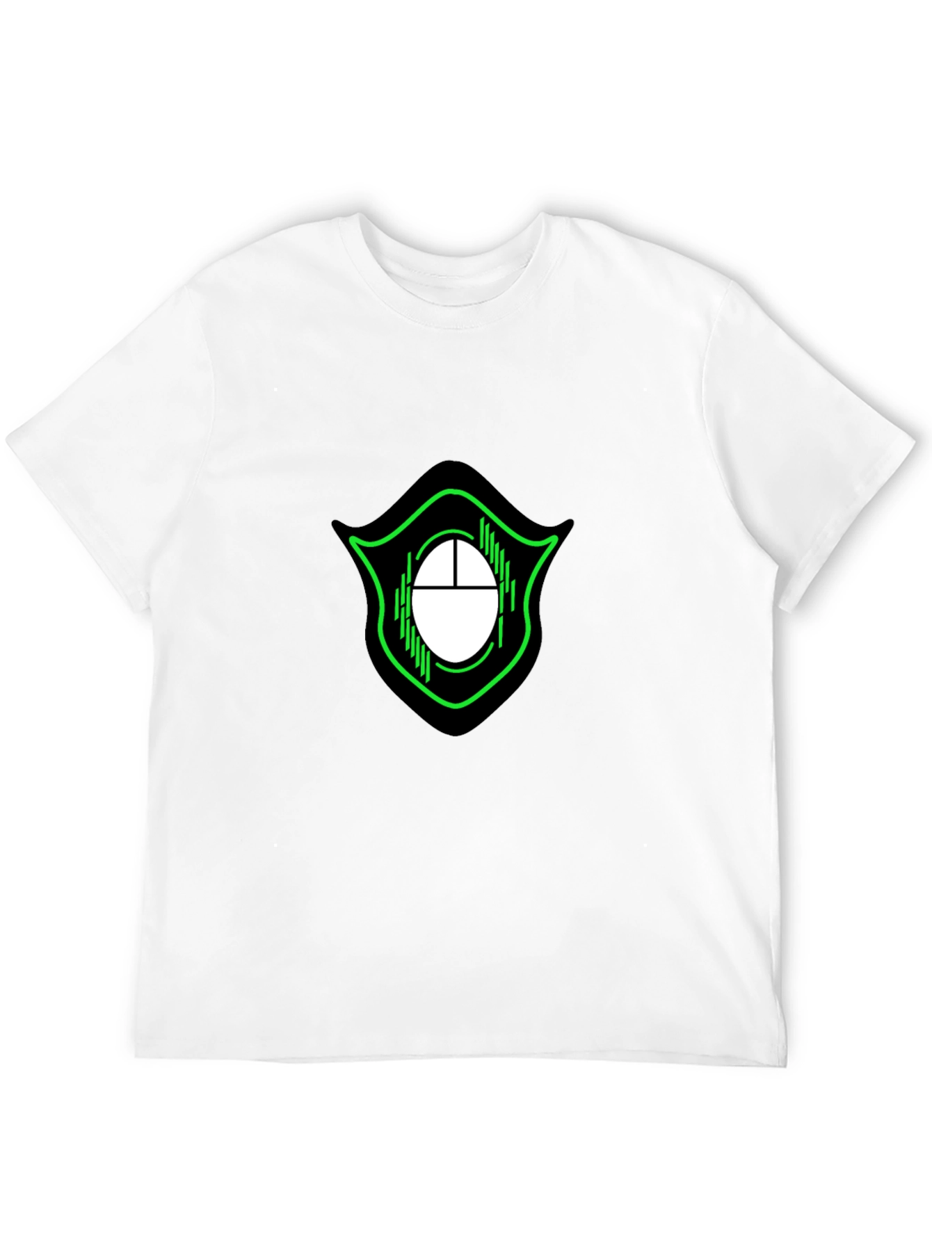 Gaming Mouse Logo Black Cotton Tee