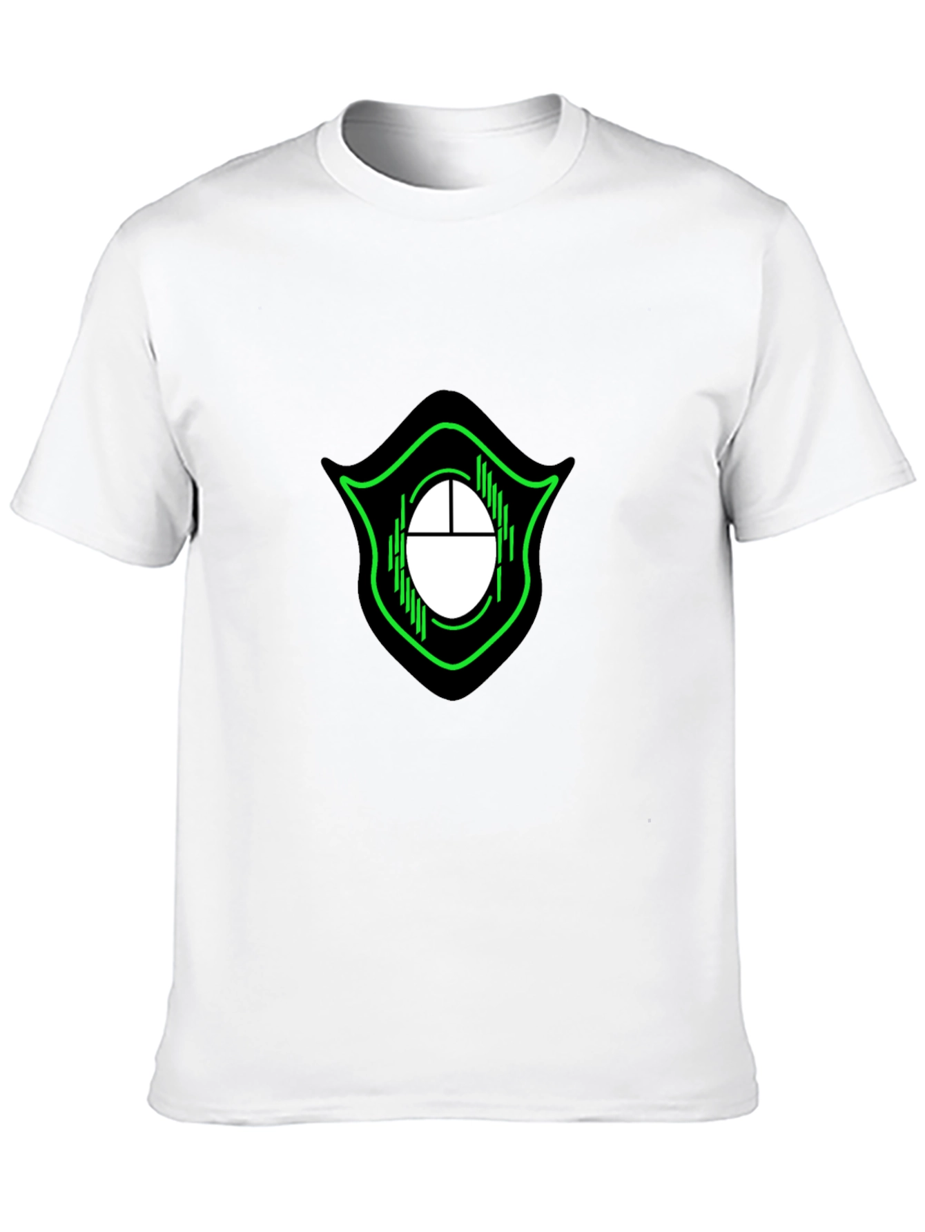 Gaming Mouse Logo Black Cotton Tee