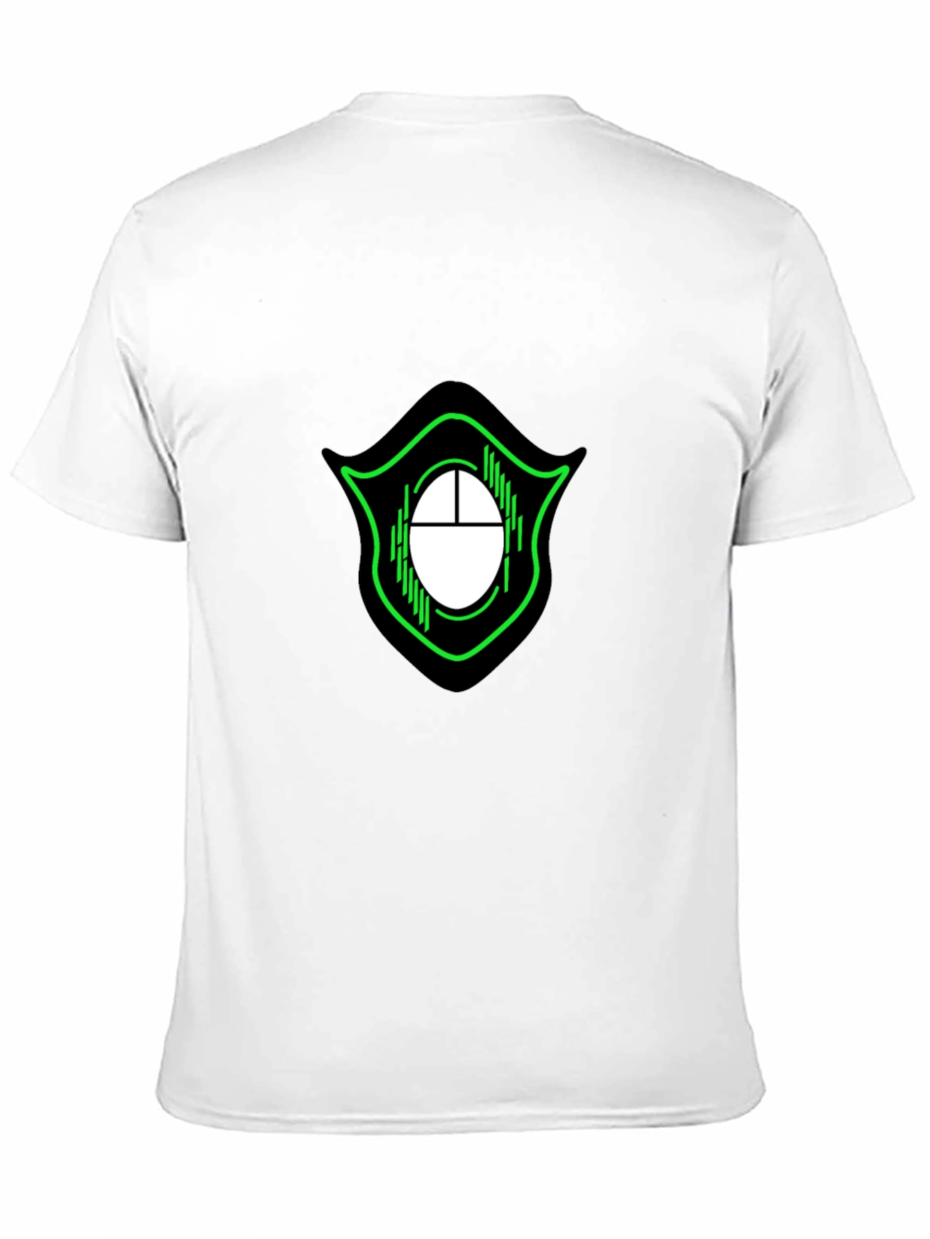 Gaming Mouse Logo Black Cotton Tee
