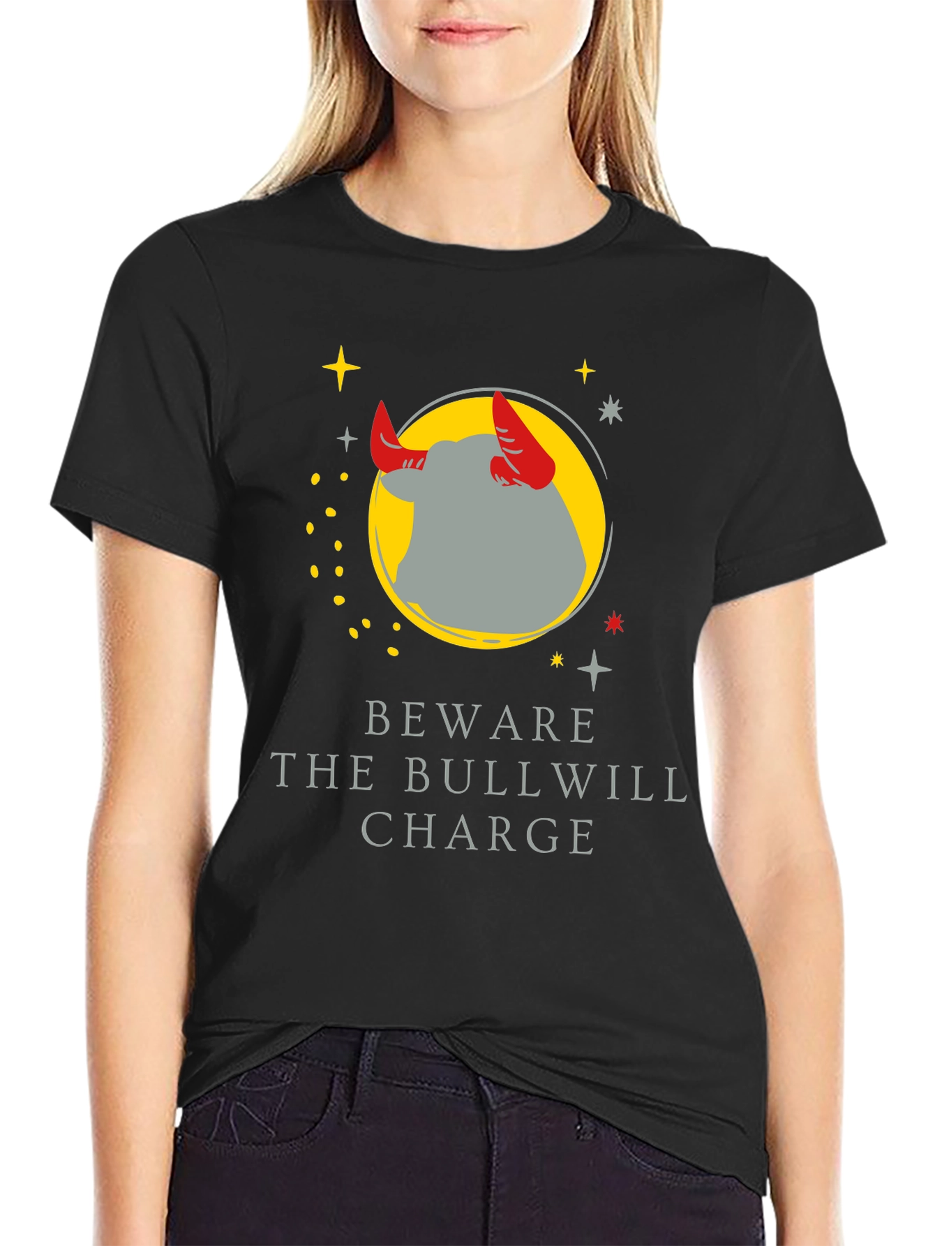 Beware the Bullwill Charge Graphic Tee