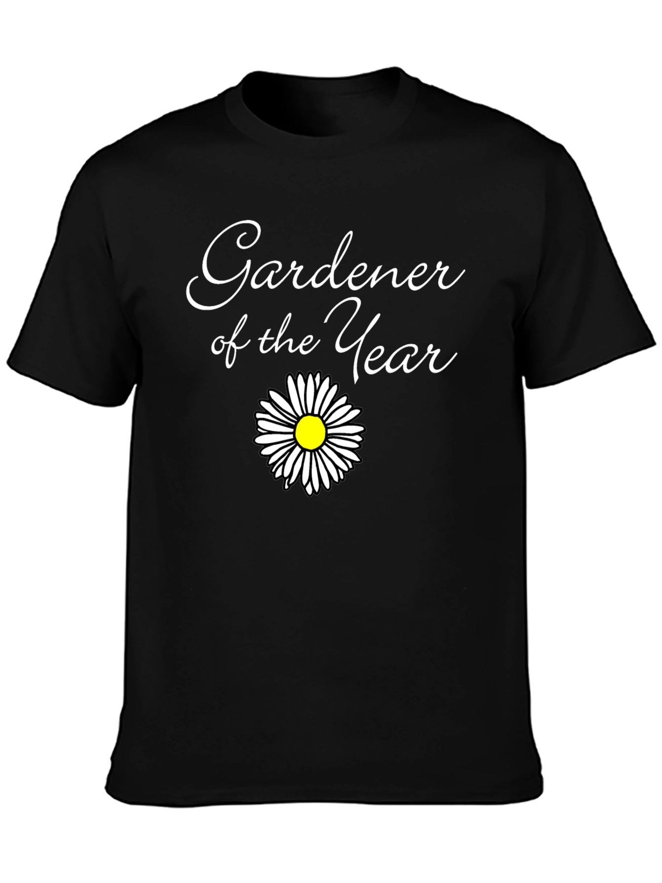 Gardener of the Year Black T-Shirt