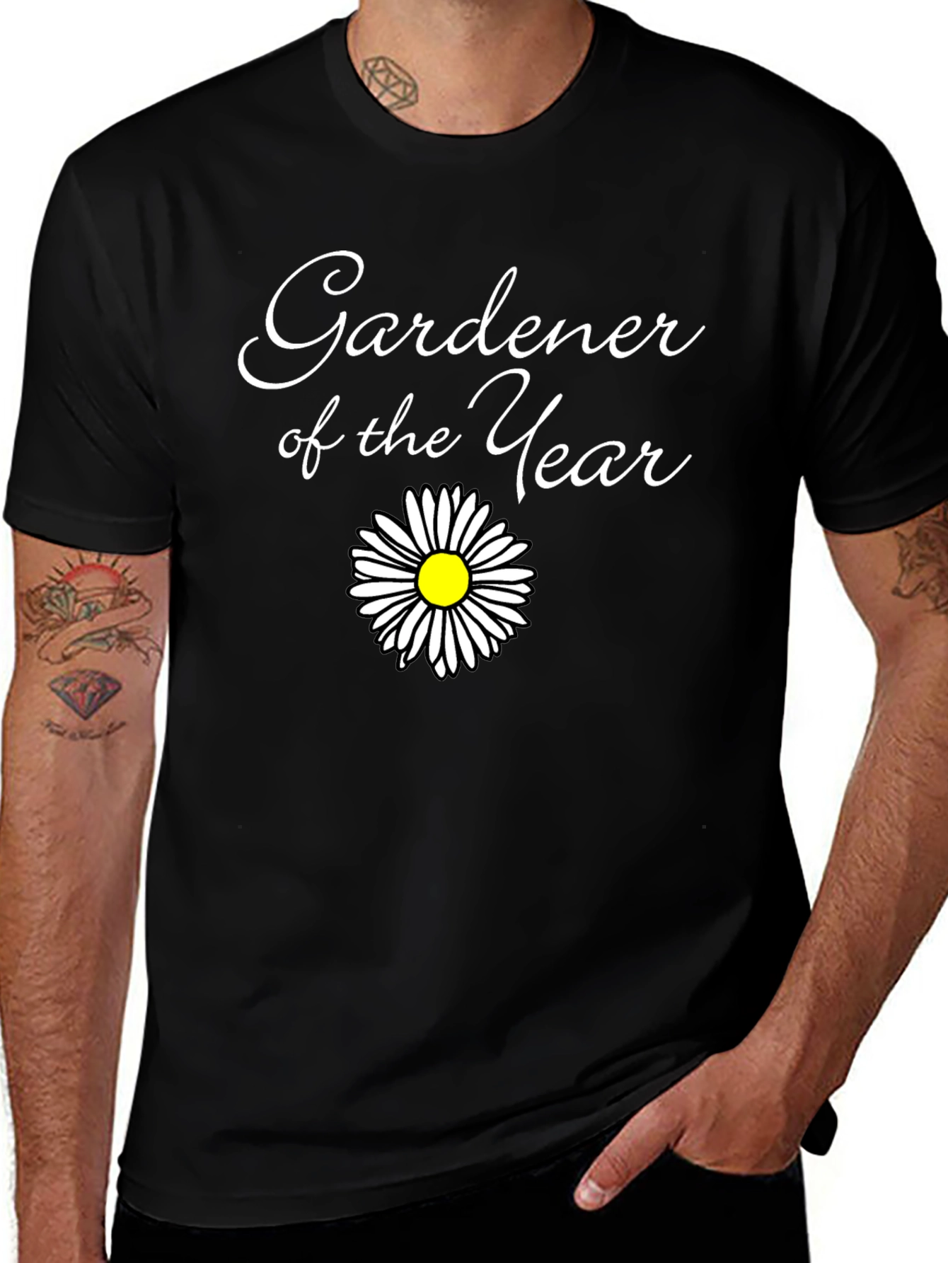 Gardener of the Year Black T-Shirt