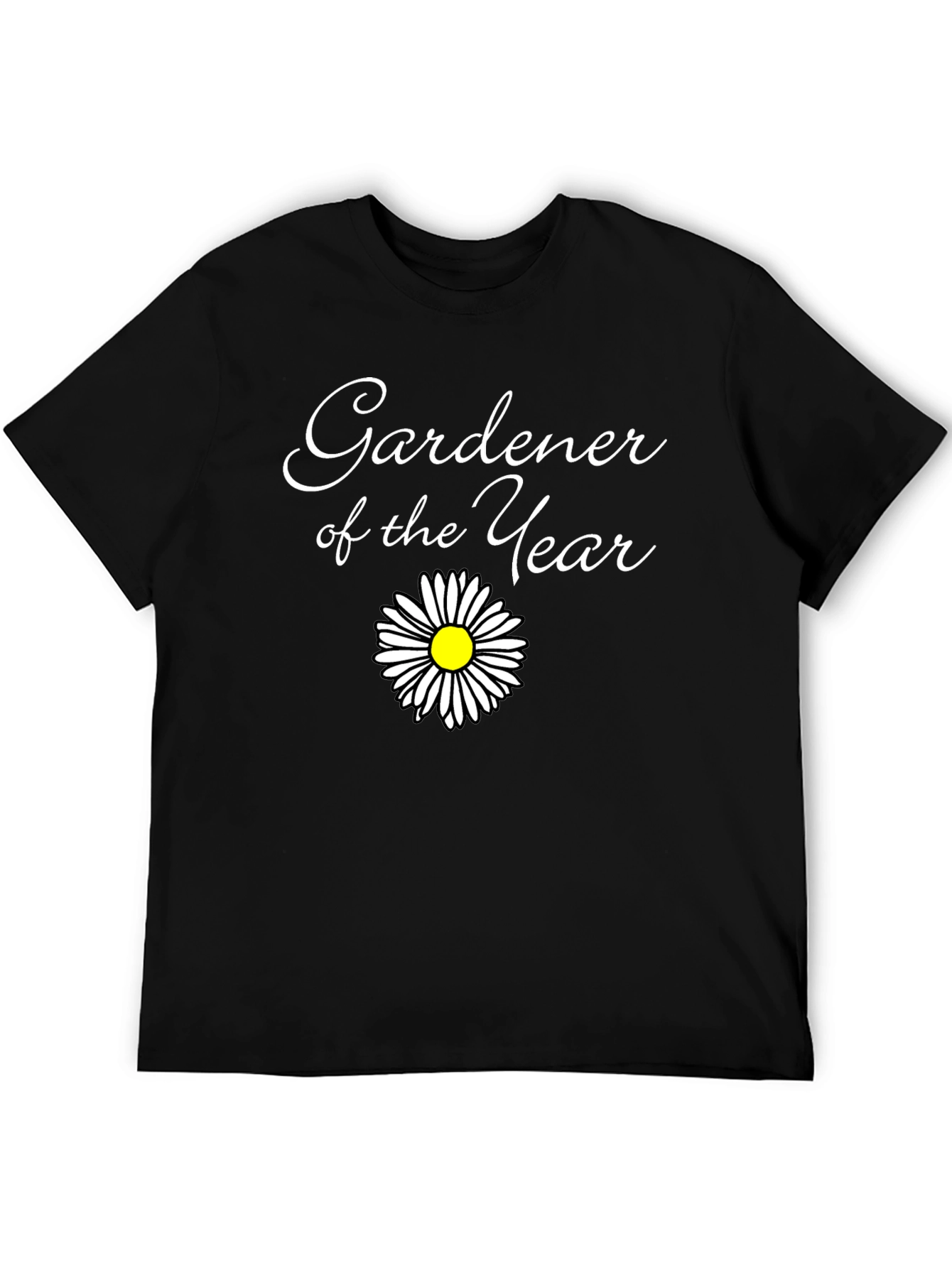 Gardener of the Year Black T-Shirt