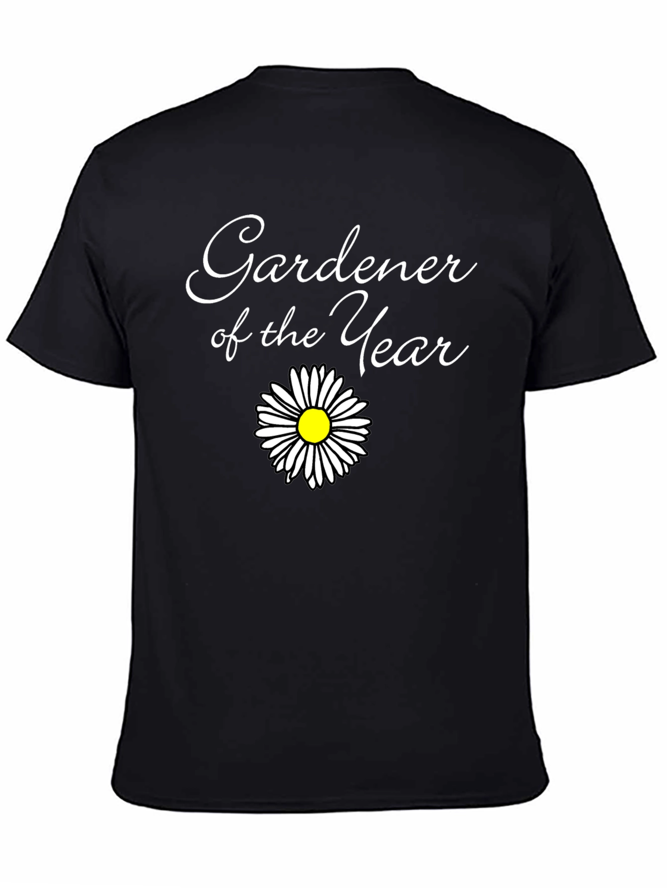 Gardener of the Year Black T-Shirt