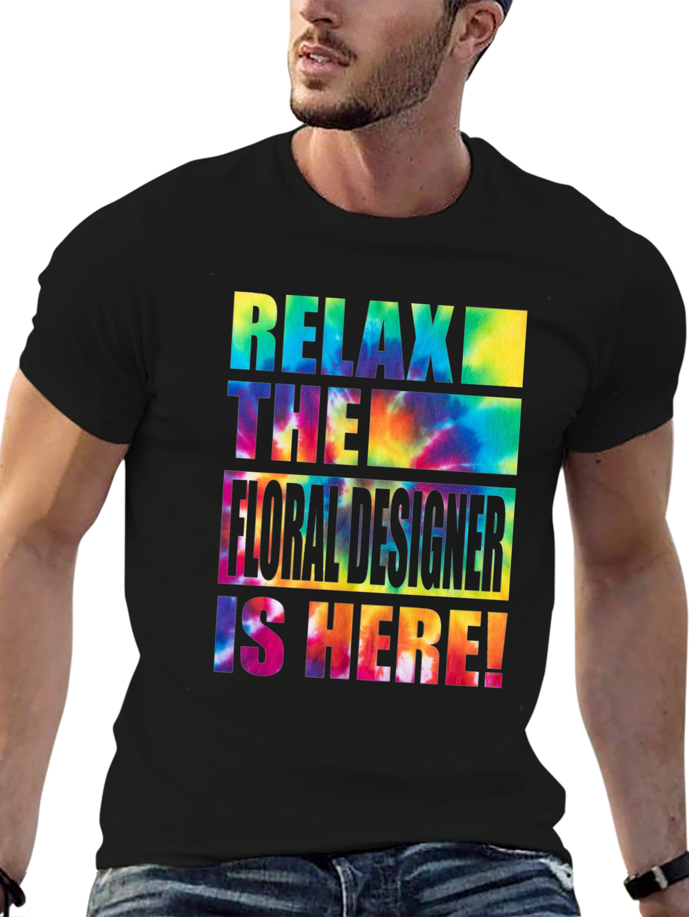 Relax The Floral Designer Is Here T-Shirt