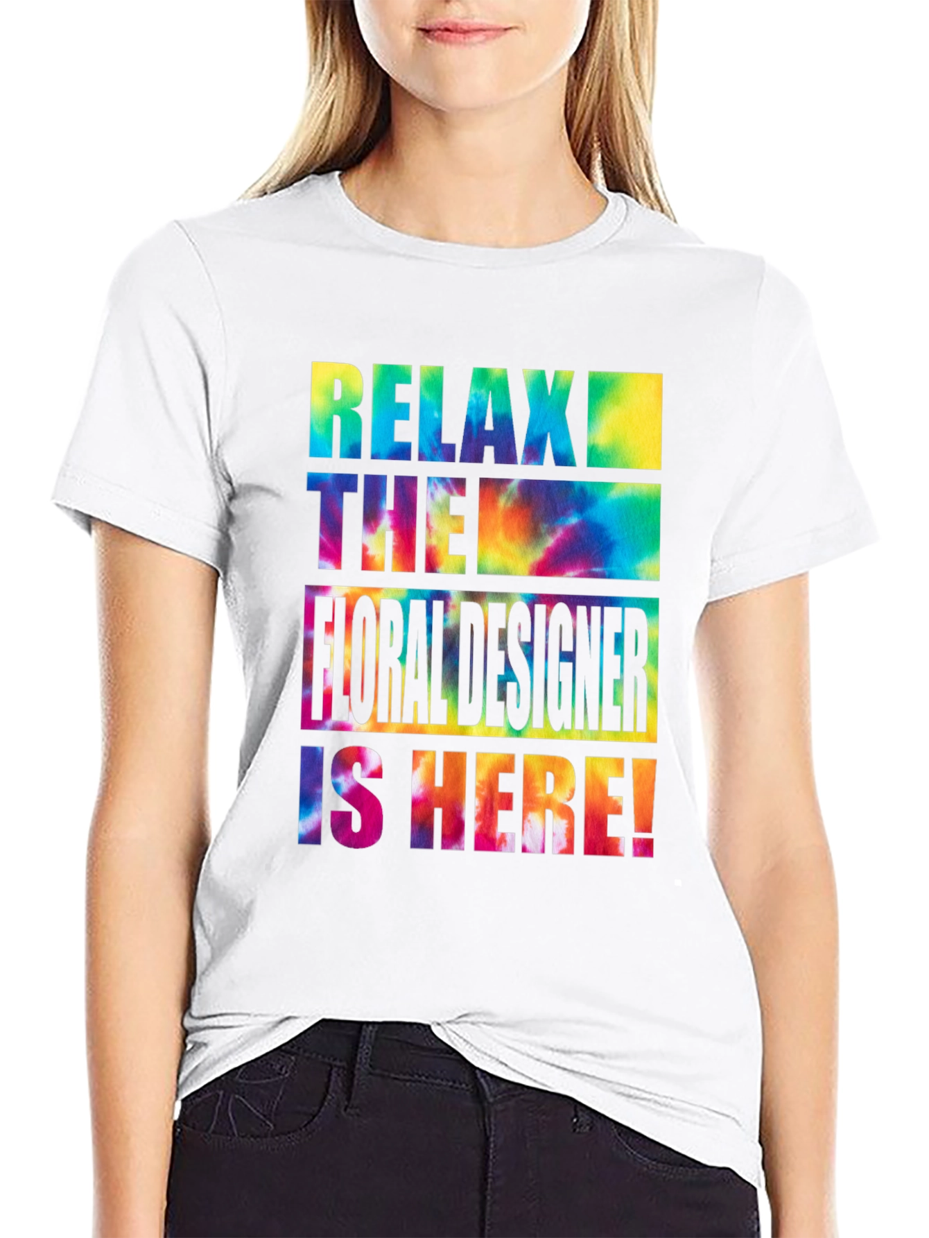 Relax The Floral Designer Is Here T-Shirt