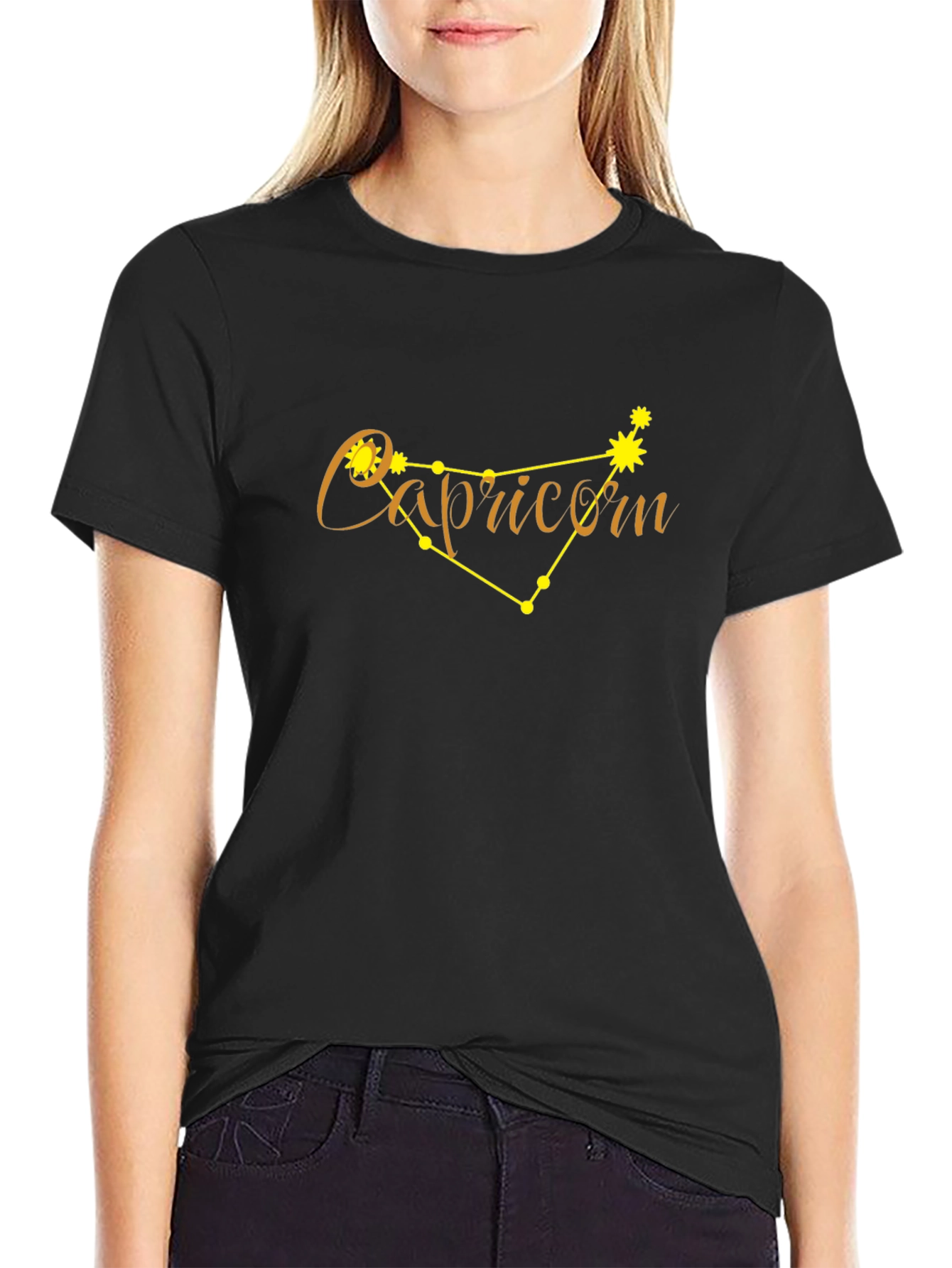 Capricorn Zodiac Constellation Graphic Tee