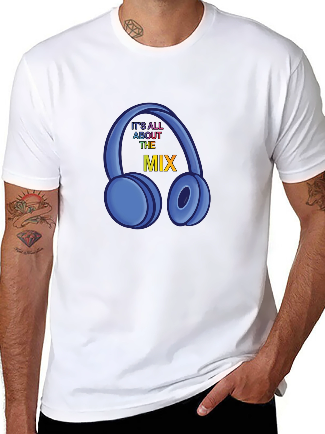 Its All About The Mix Graphic T-Shirt