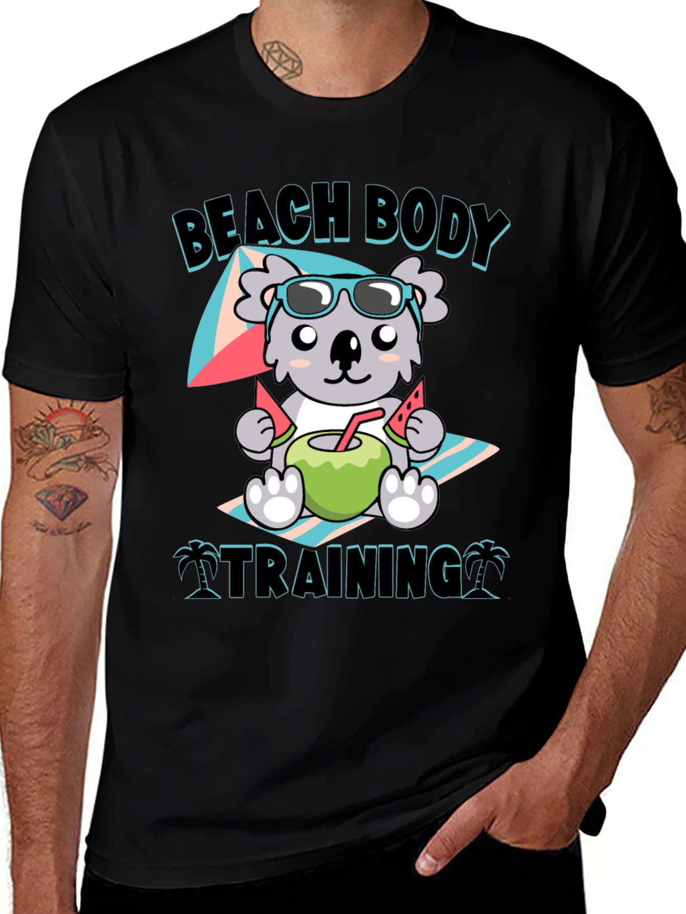 Beach Body Training Koala T-Shirt