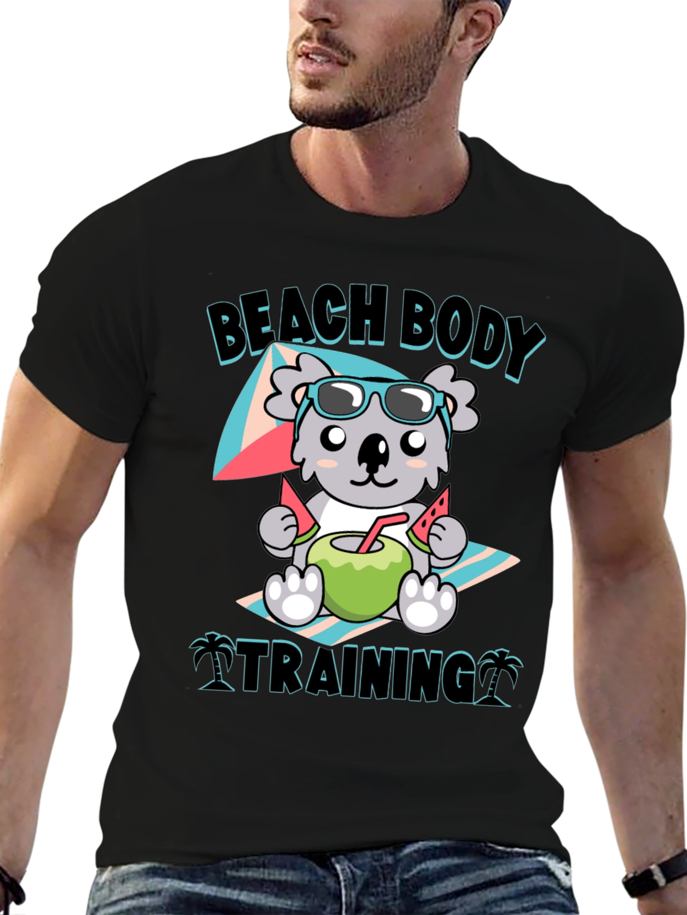 Beach Body Training Koala T-Shirt
