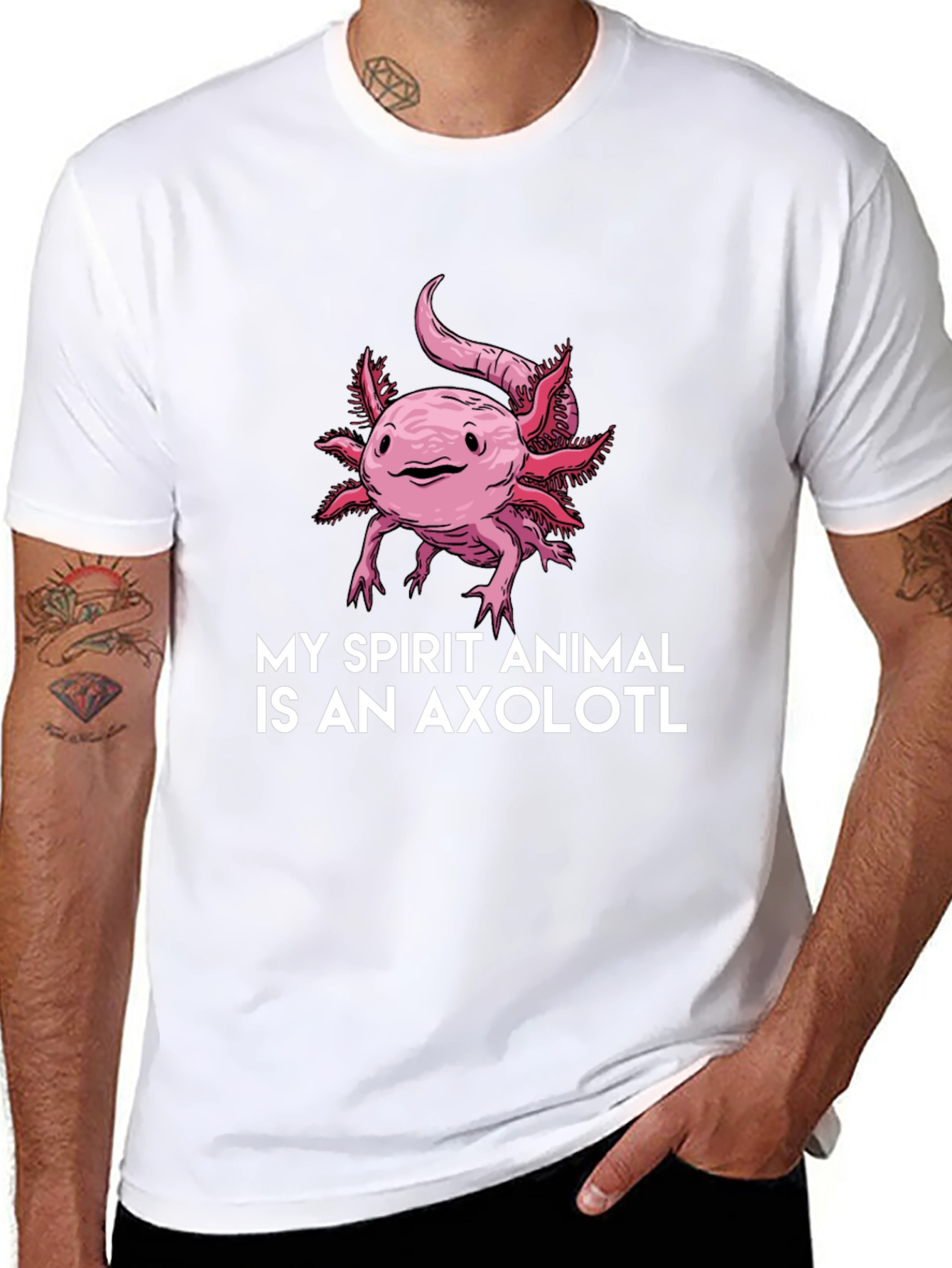 Axolotl Spirit Animal T-Shirt