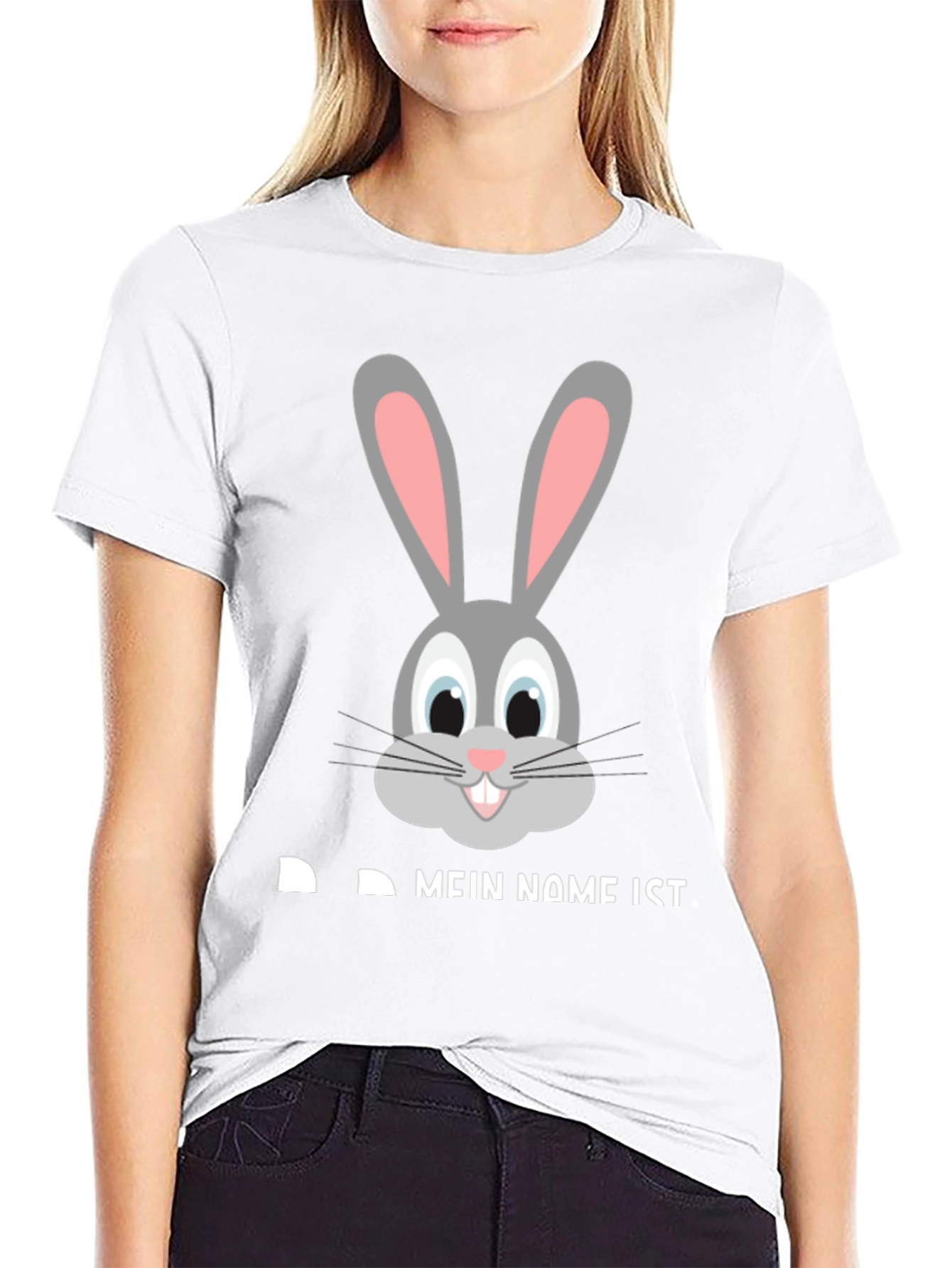 Bunny Face T-Shirt - Thats My Name Rabbit Tee