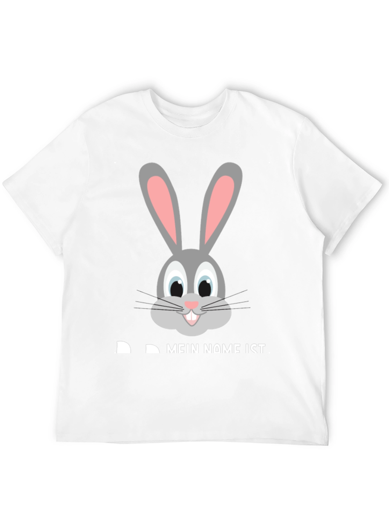 Bunny Face T-Shirt - Thats My Name Rabbit Tee