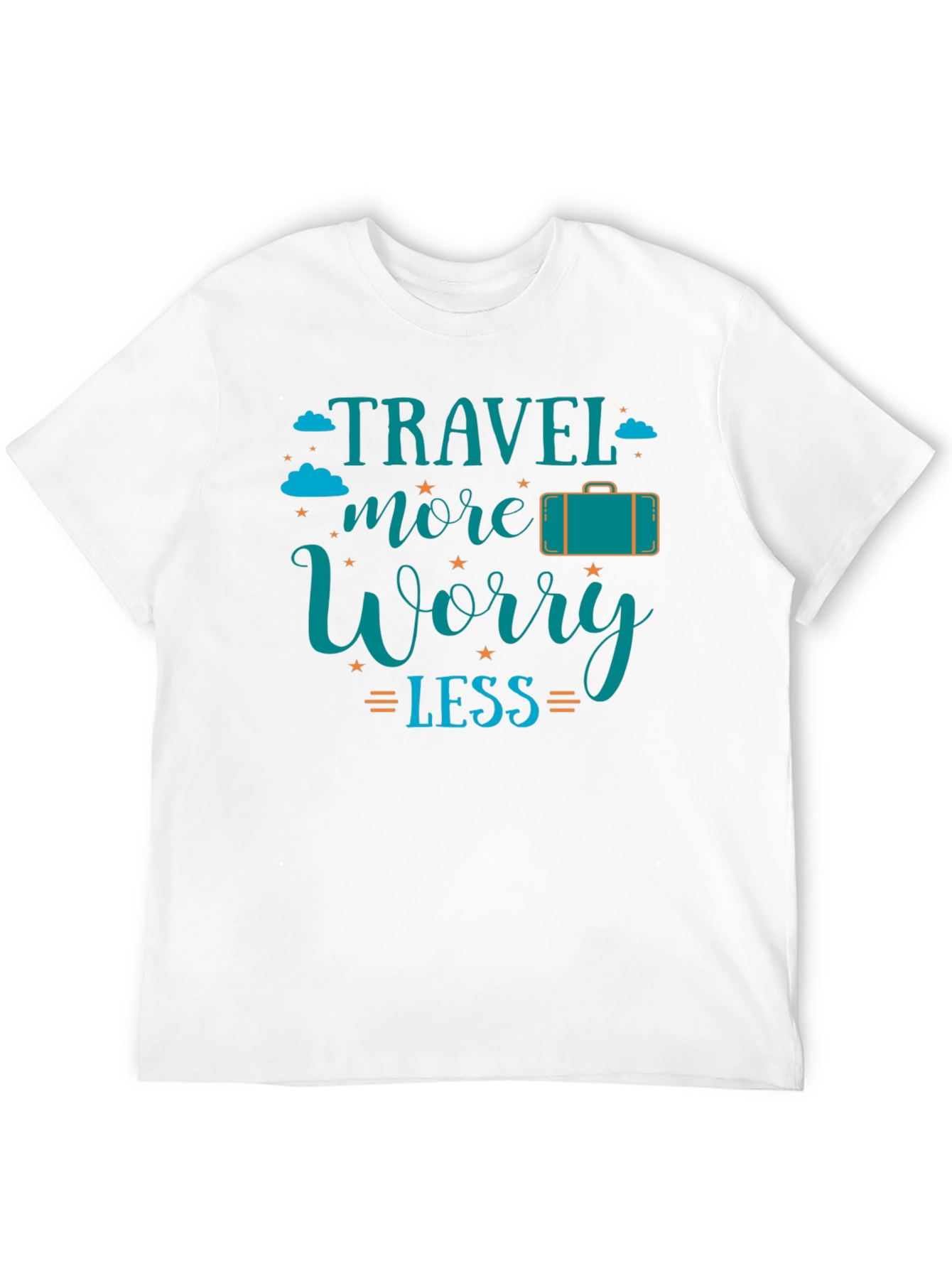 Travel More Worry Less Graphic Tee