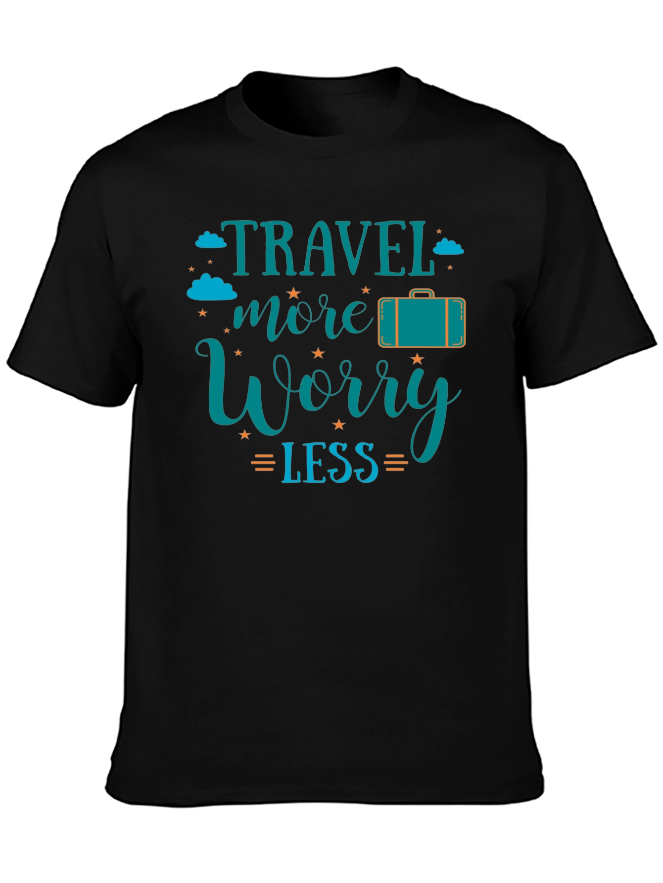 Travel More Worry Less Graphic Tee
