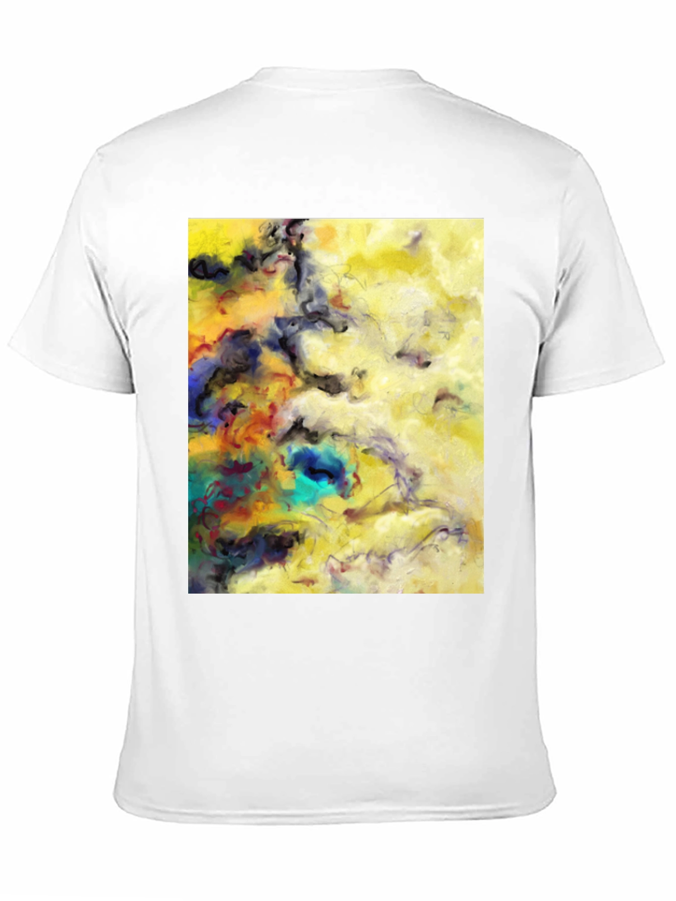 Abstract Art Graphic Tee - Modern Artistic Design