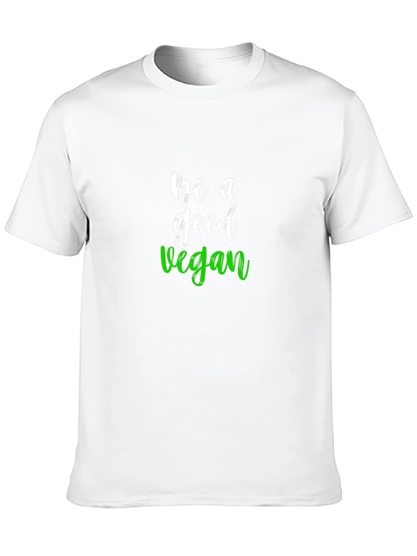 Be A Good Vegan Graphic Tee - Black