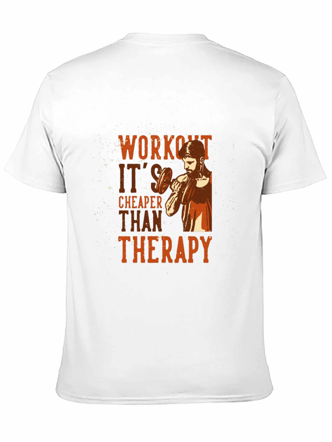 Workout Cheaper Than Therapy Graphic Tee