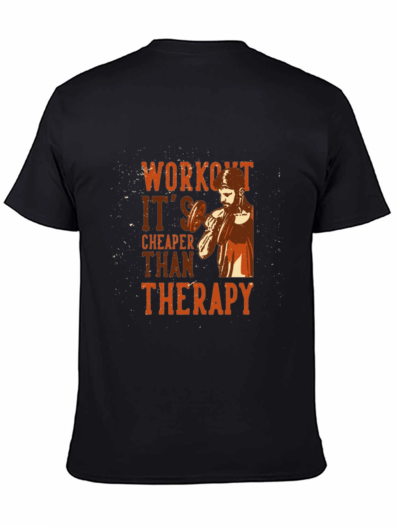 Workout Cheaper Than Therapy Graphic Tee