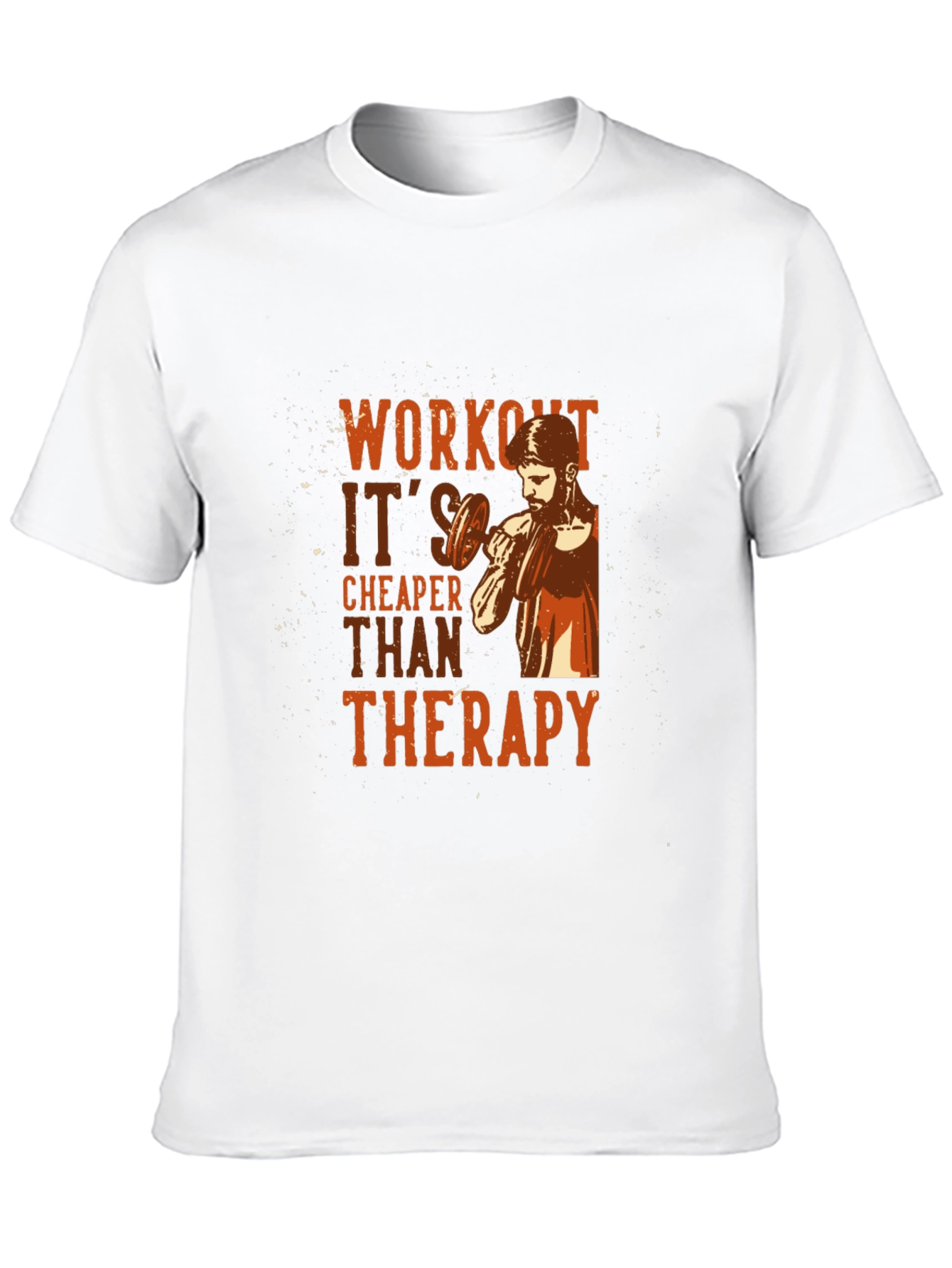 Workout Cheaper Than Therapy Graphic Tee