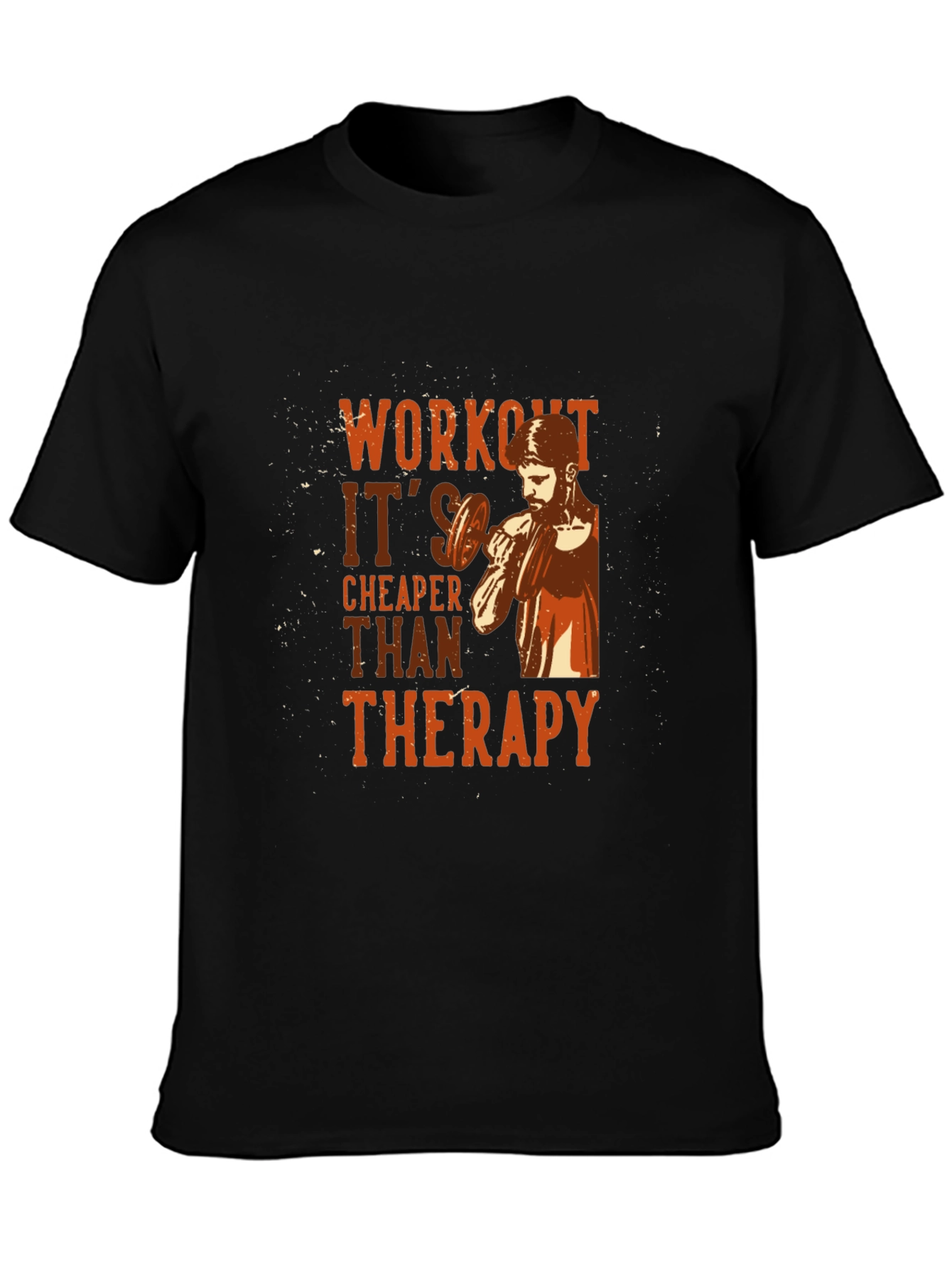 Workout Cheaper Than Therapy Graphic Tee