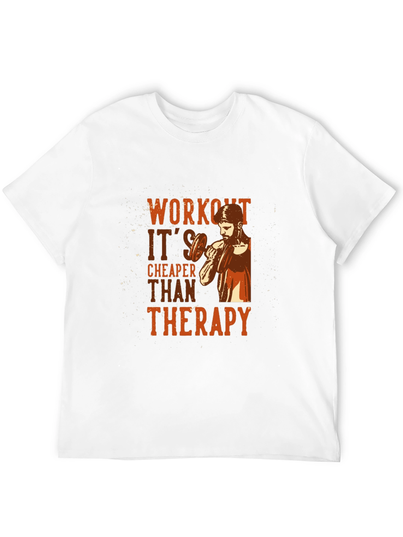 Workout Cheaper Than Therapy Graphic Tee