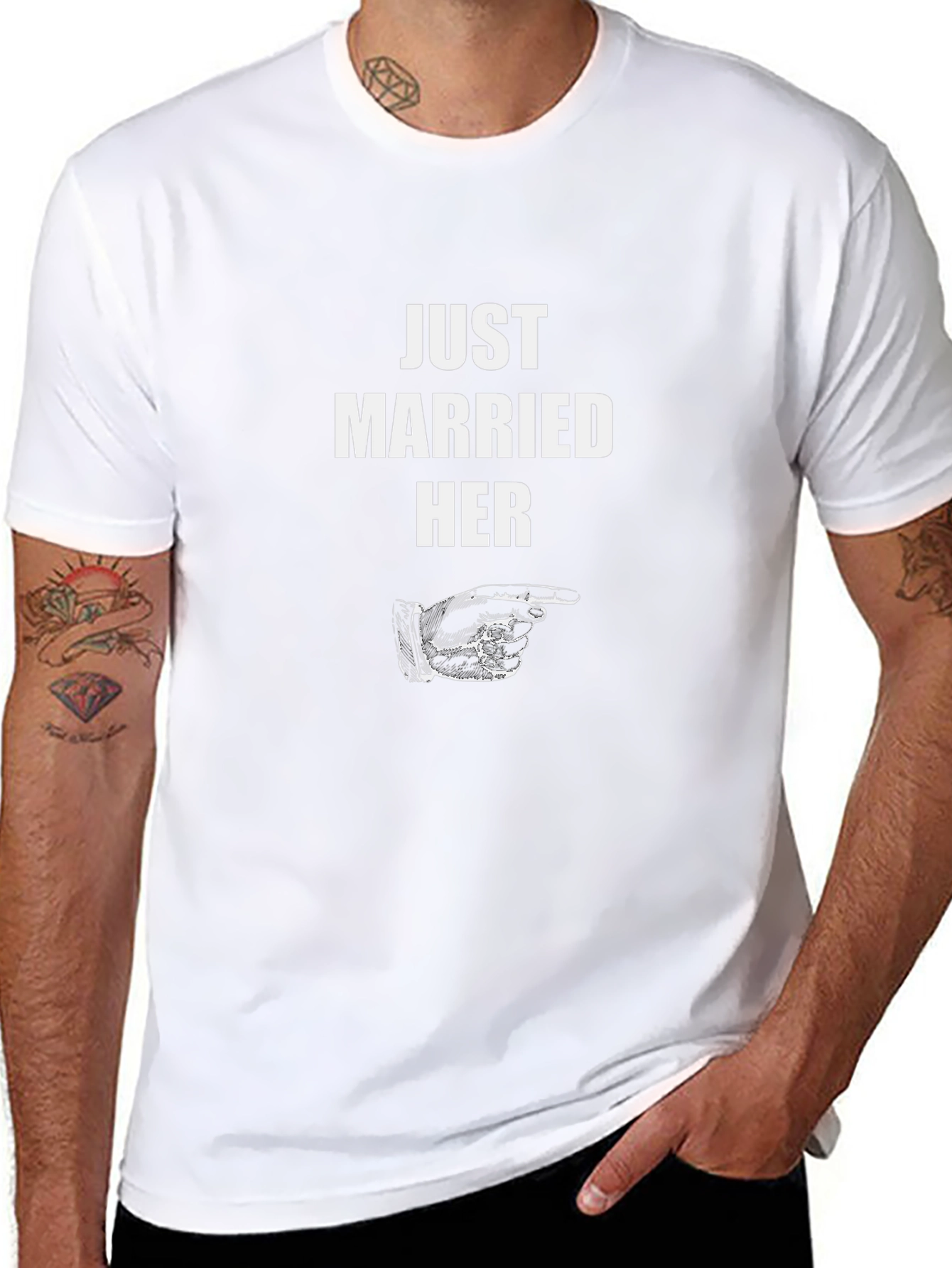 Just Married Her T-Shirt
