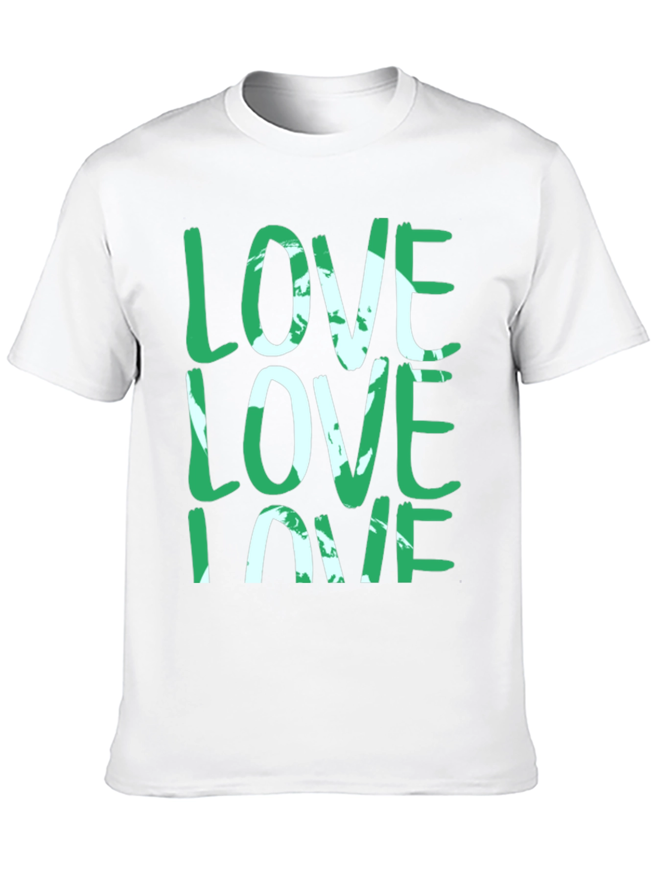 LOVE Graphic Tee - Stylish Casual Black T-Shirt