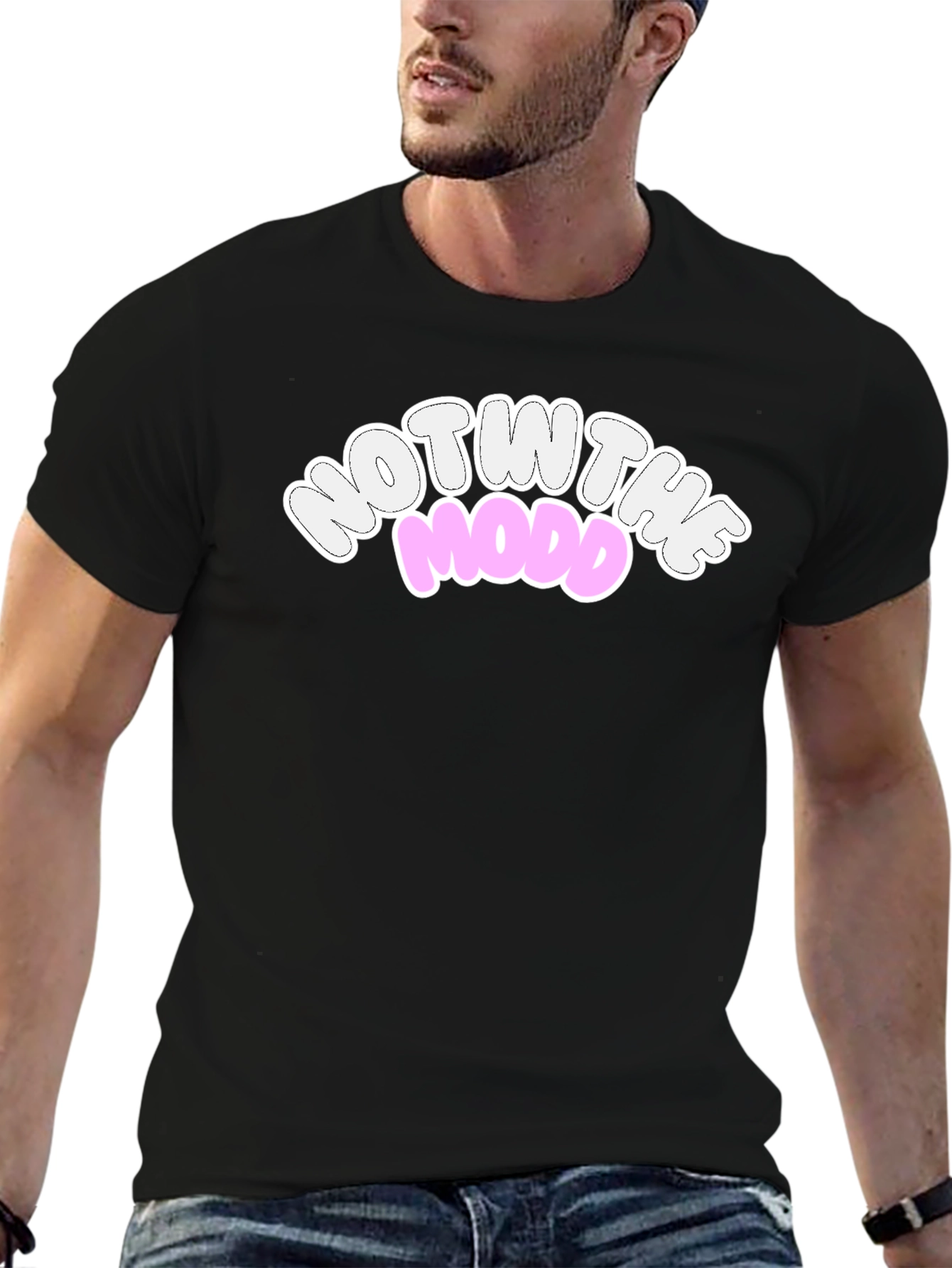 Not In The Mood Graphic T-Shirt
