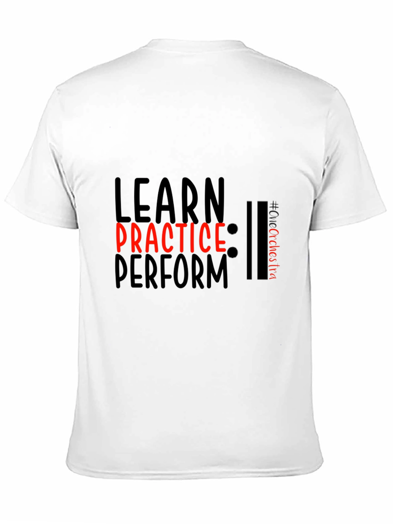 Learn Practice Perform Black Tee