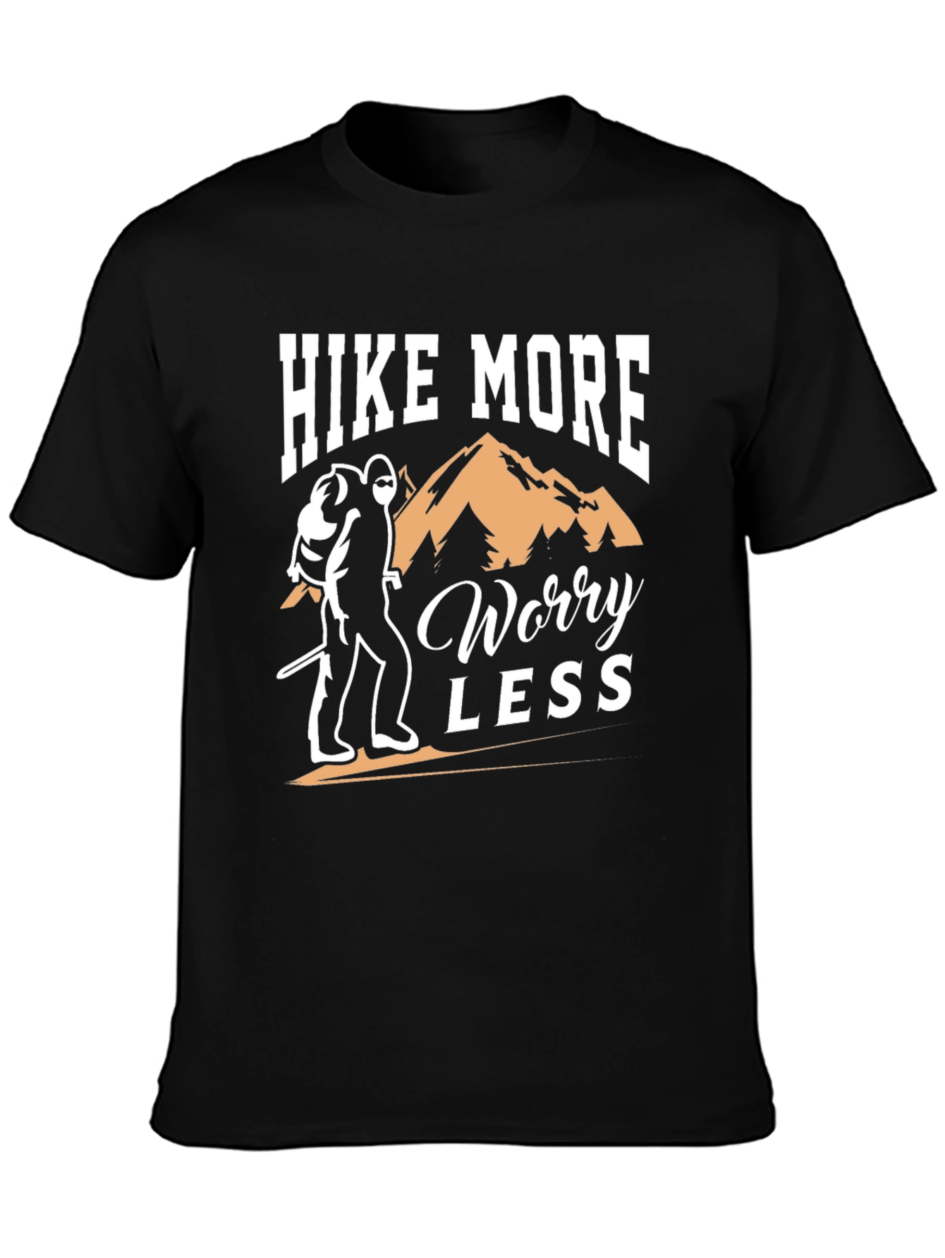 Hike More Worry Less Graphic Tee