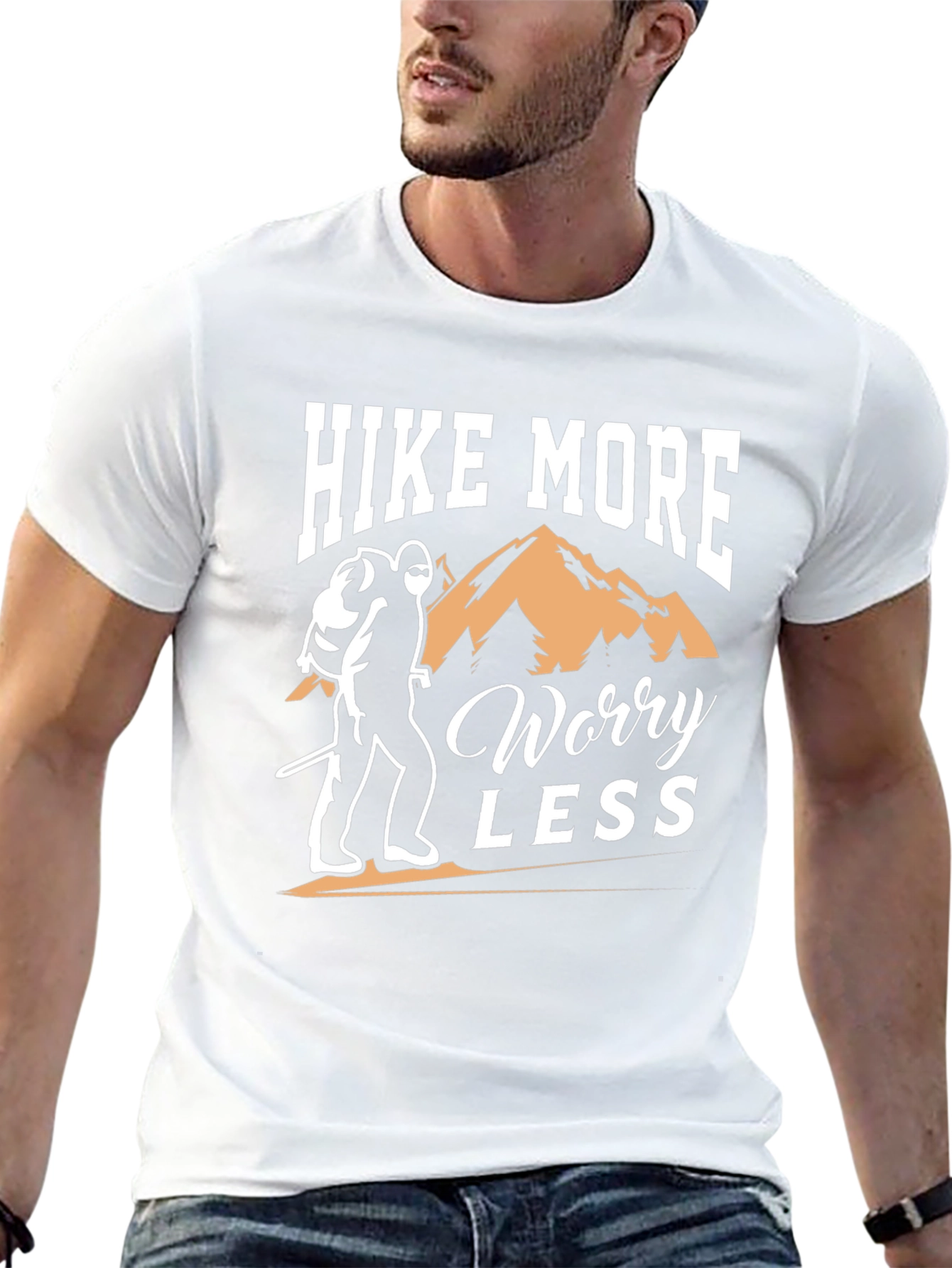 Hike More Worry Less Graphic Tee