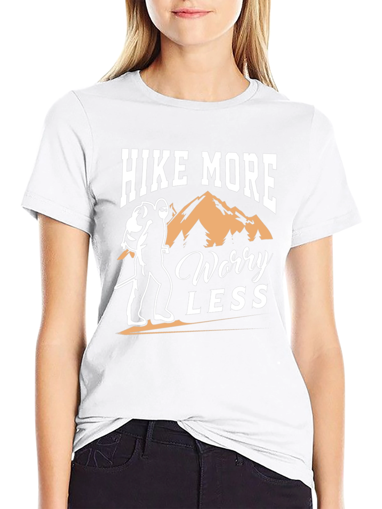 Hike More Worry Less Graphic Tee