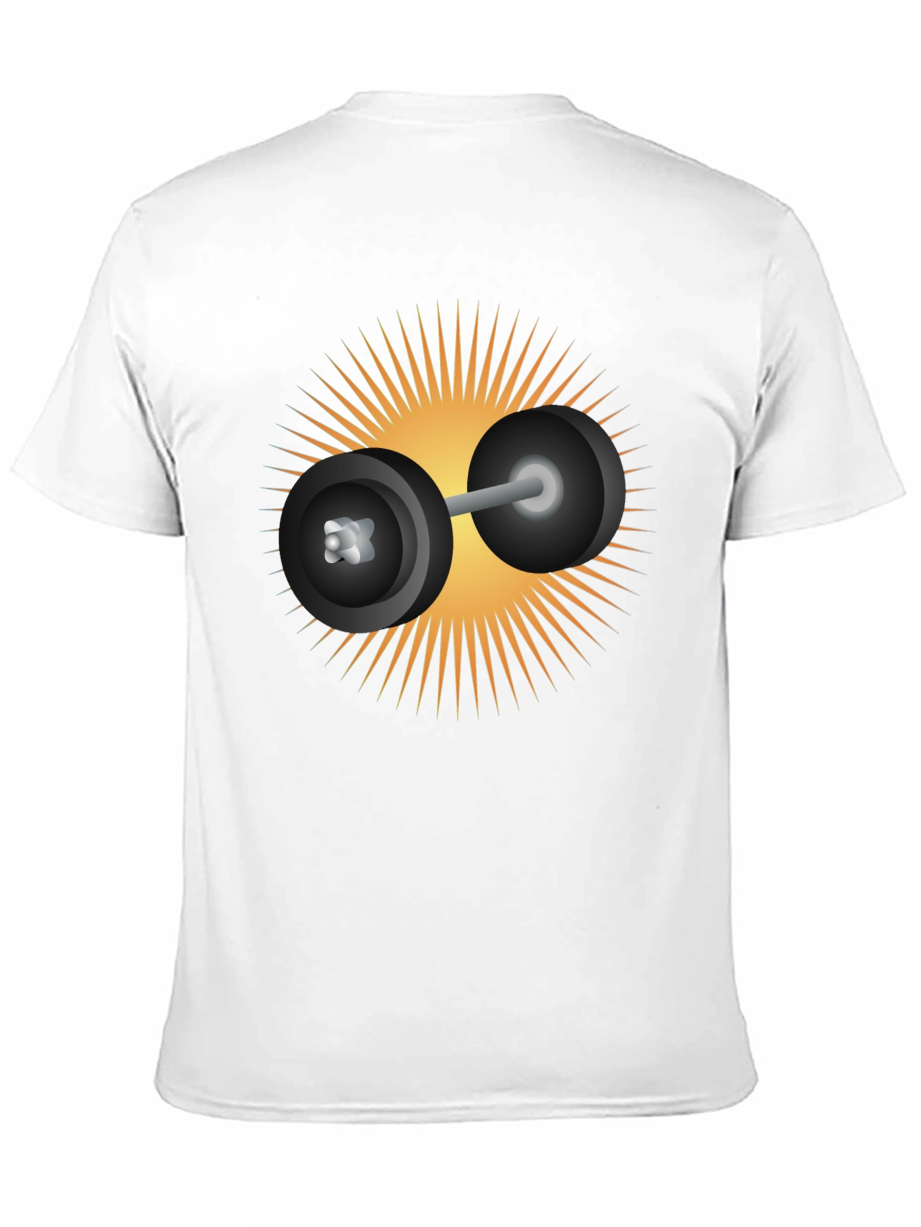 Weightlifting Sunburst T-Shirt - Black
