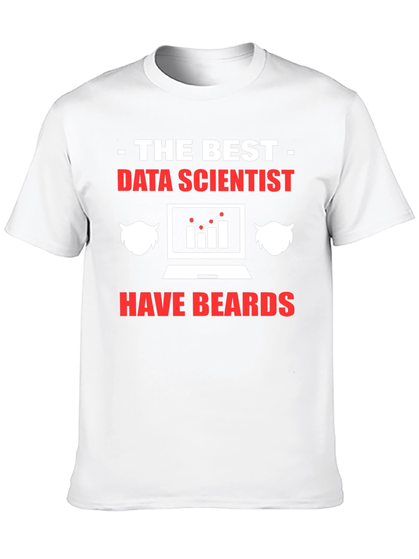 Data Scientist Beard T-Shirt