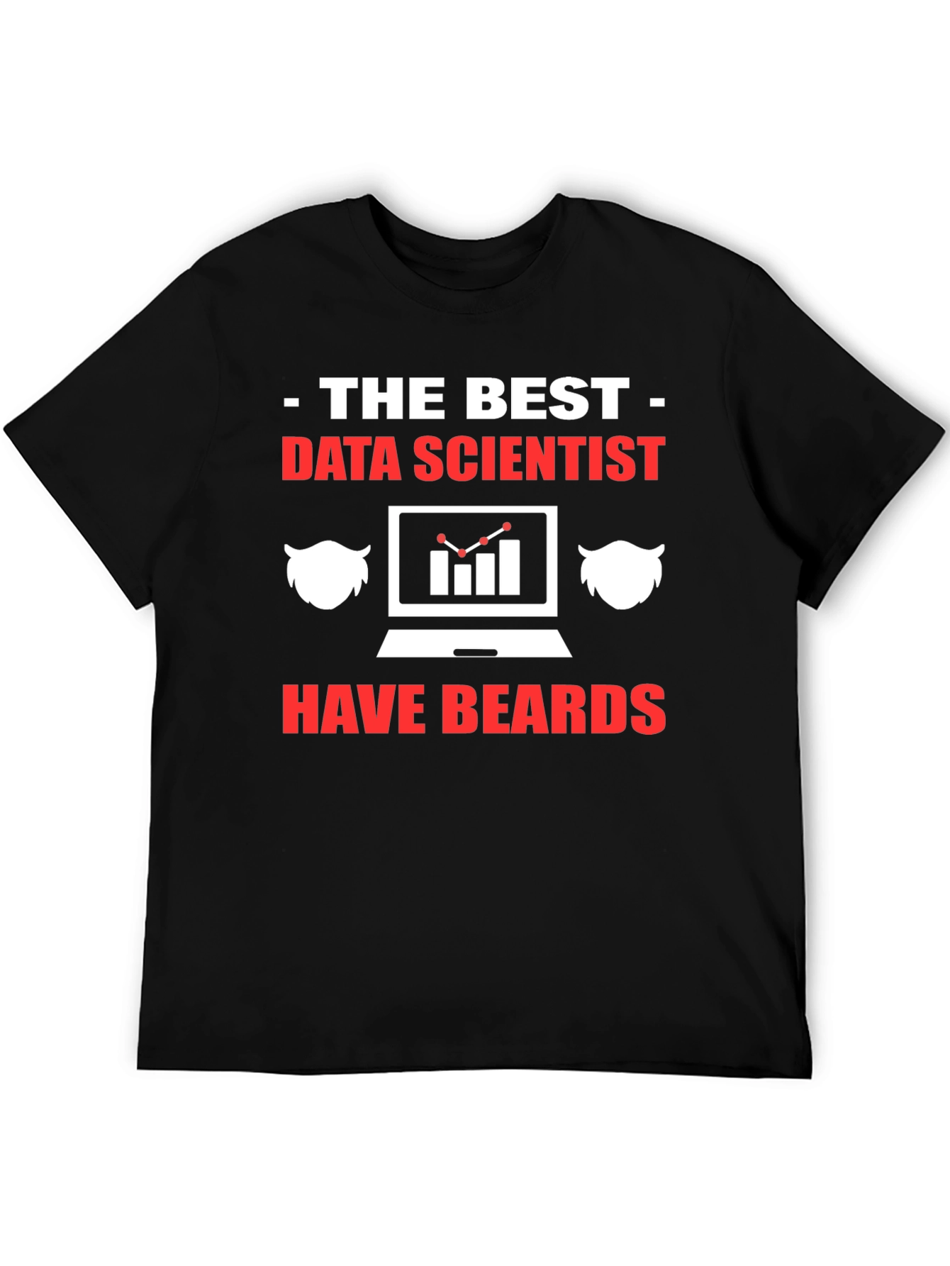 Data Scientist Beard T-Shirt