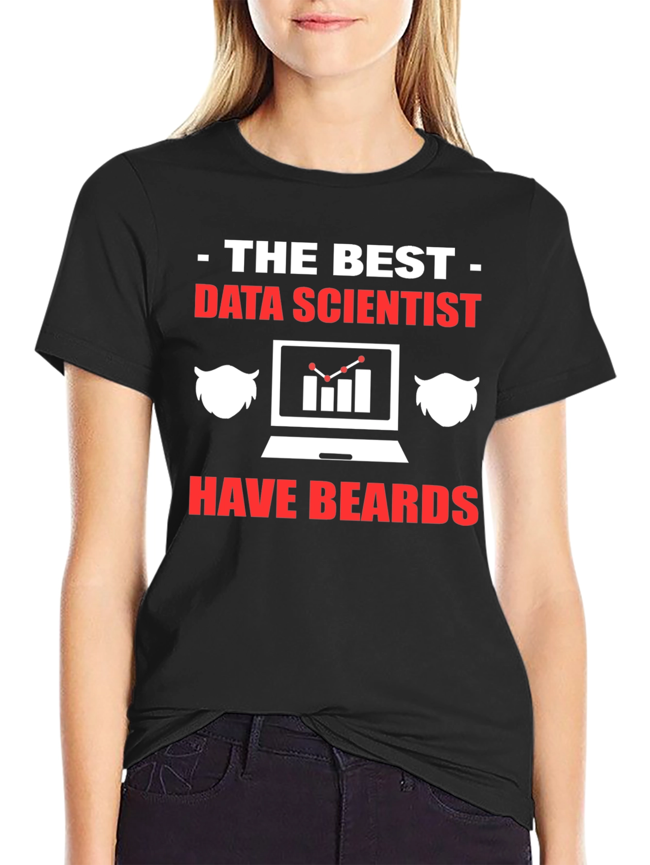 Data Scientist Beard T-Shirt