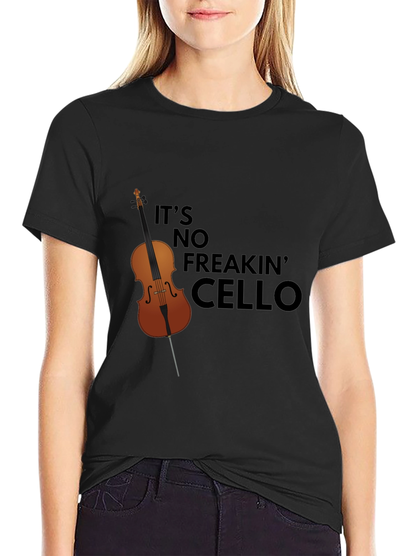 Its No Freakin Cello Graphic T-Shirt