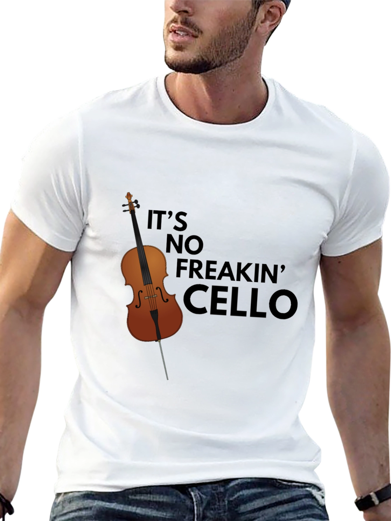 Its No Freakin Cello Graphic T-Shirt