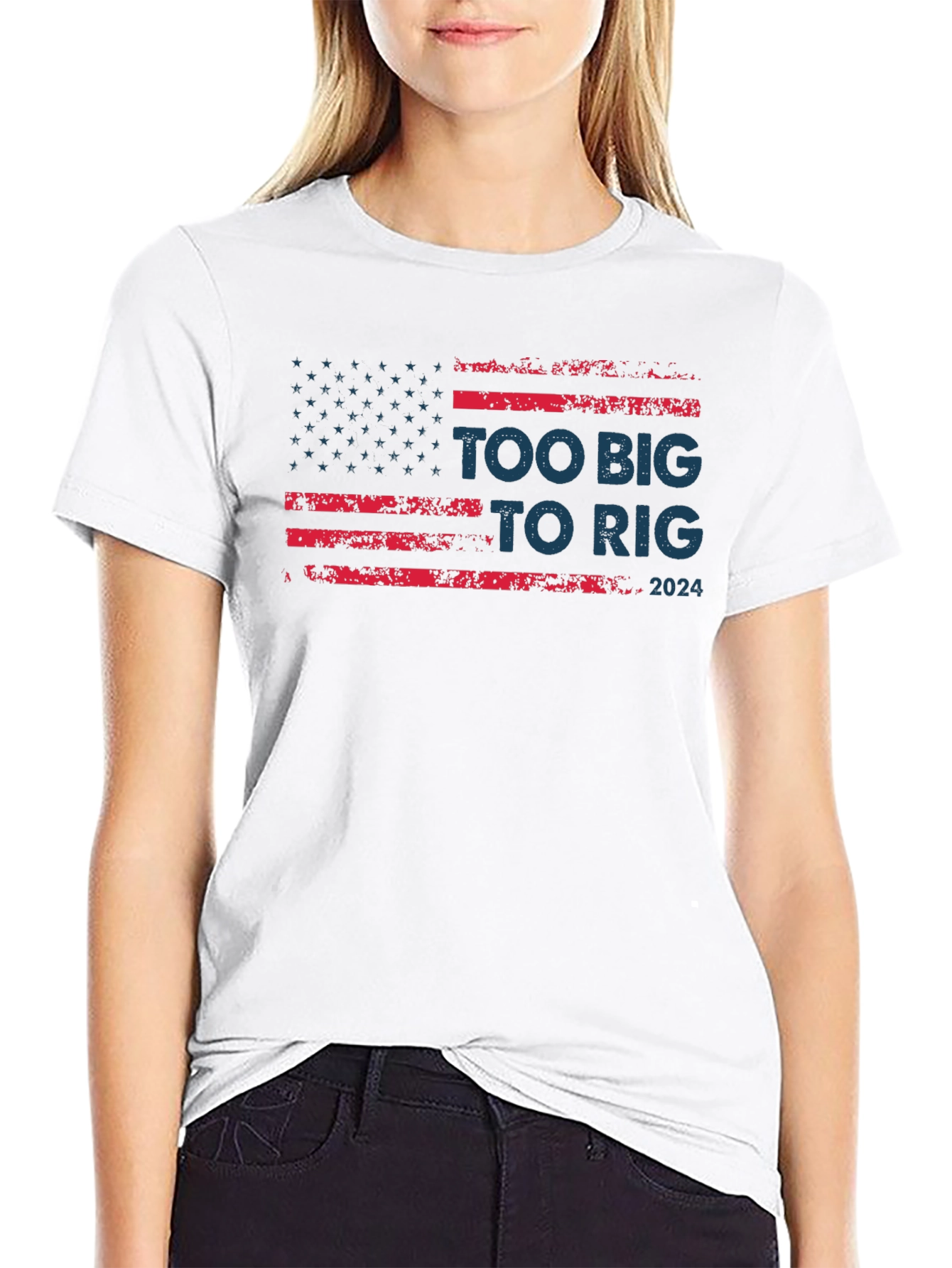 Too Big to Rig 2024 Graphic T-Shirt