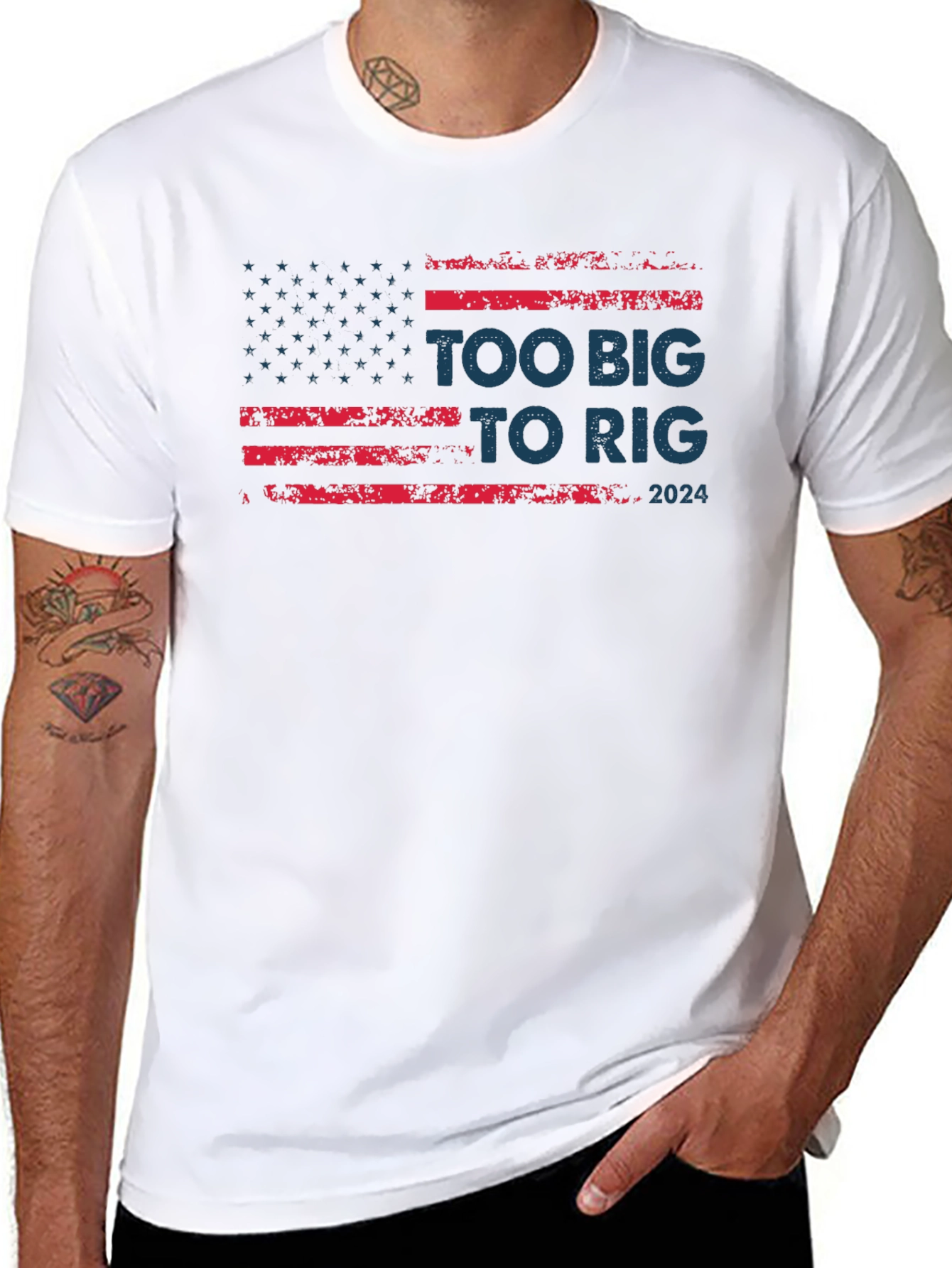 Too Big to Rig 2024 Graphic T-Shirt