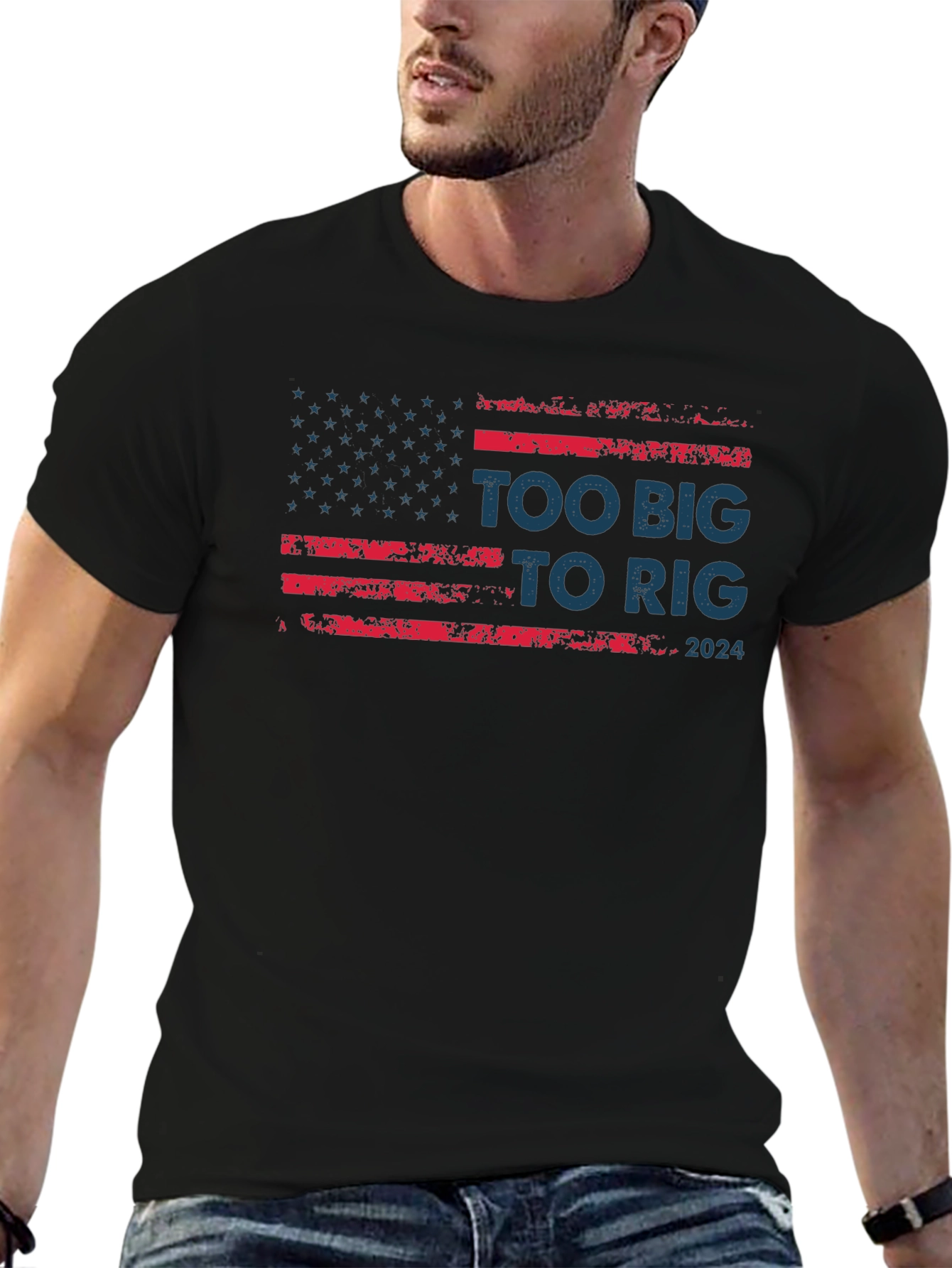 Too Big to Rig 2024 Graphic T-Shirt