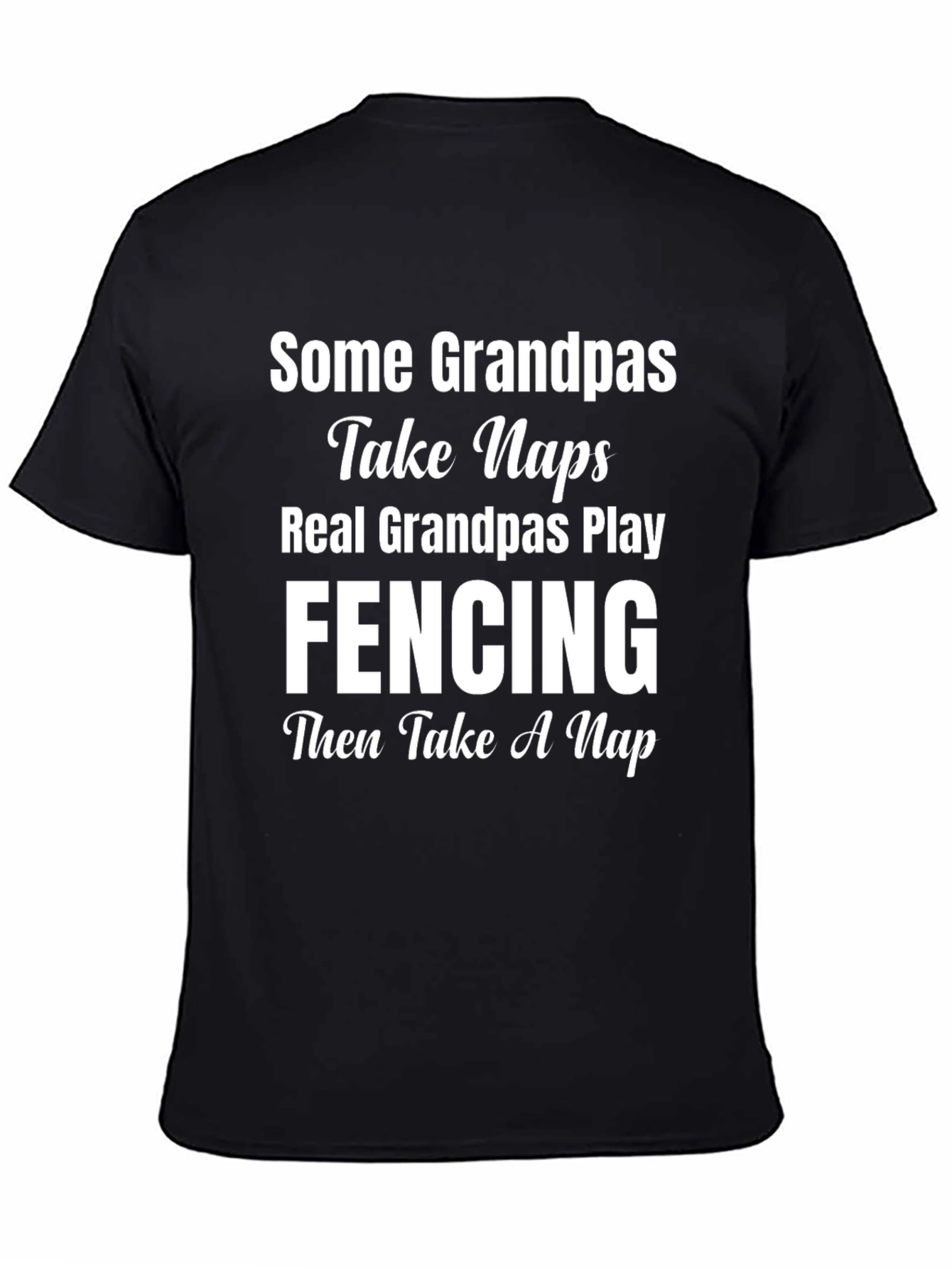 Funny Fencing Grandpa T-Shirt