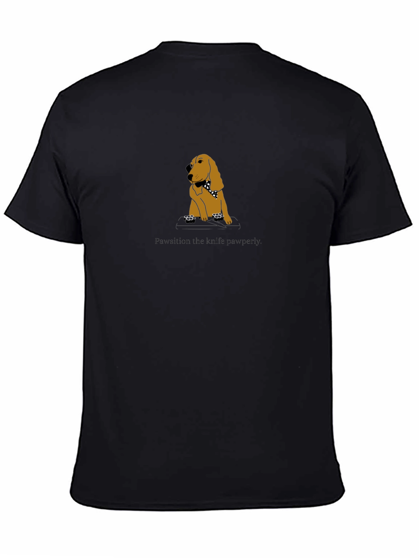 Paw-sition the Knife Paw-perly T-Shirt