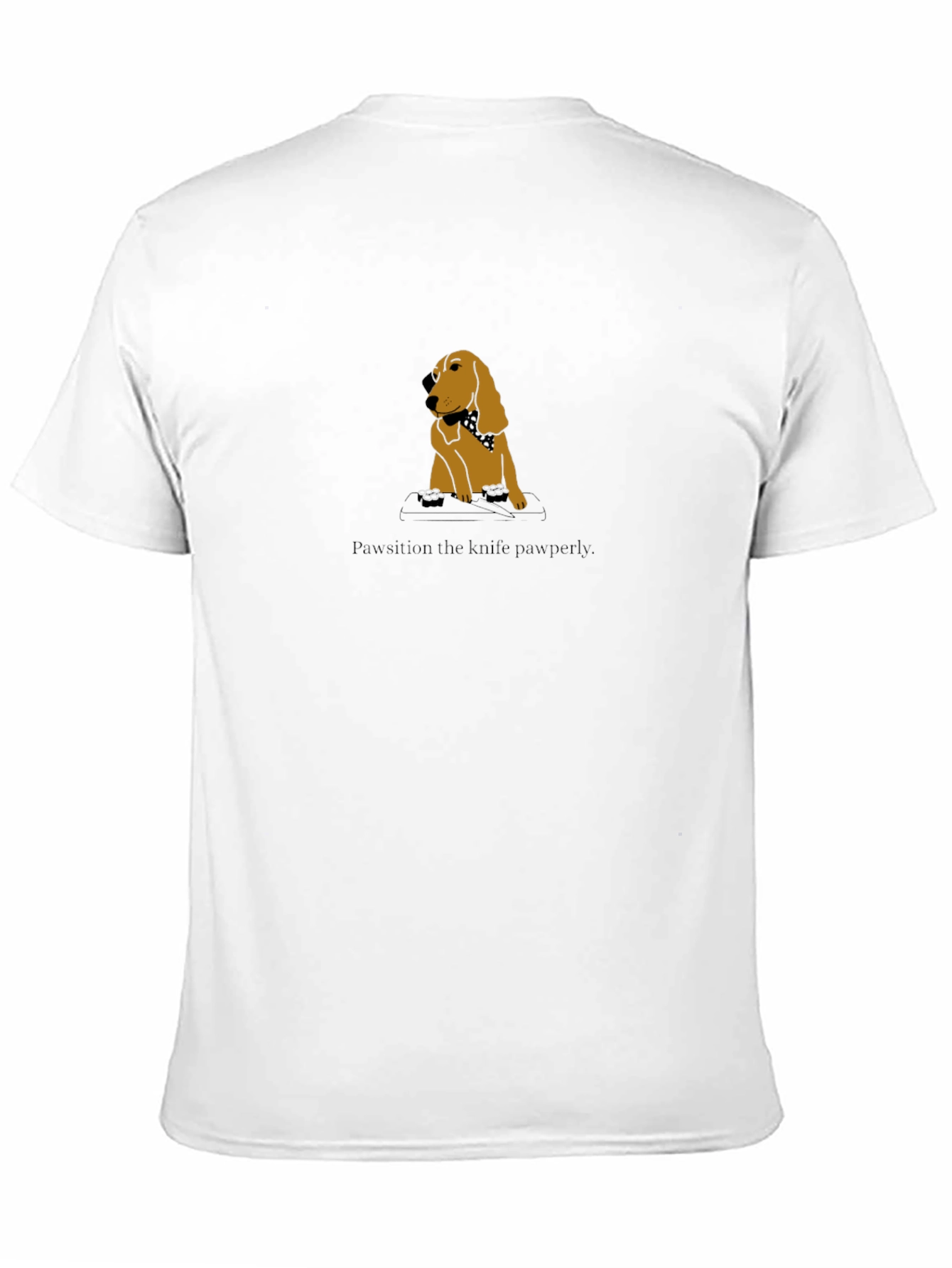 Paw-sition the Knife Paw-perly T-Shirt