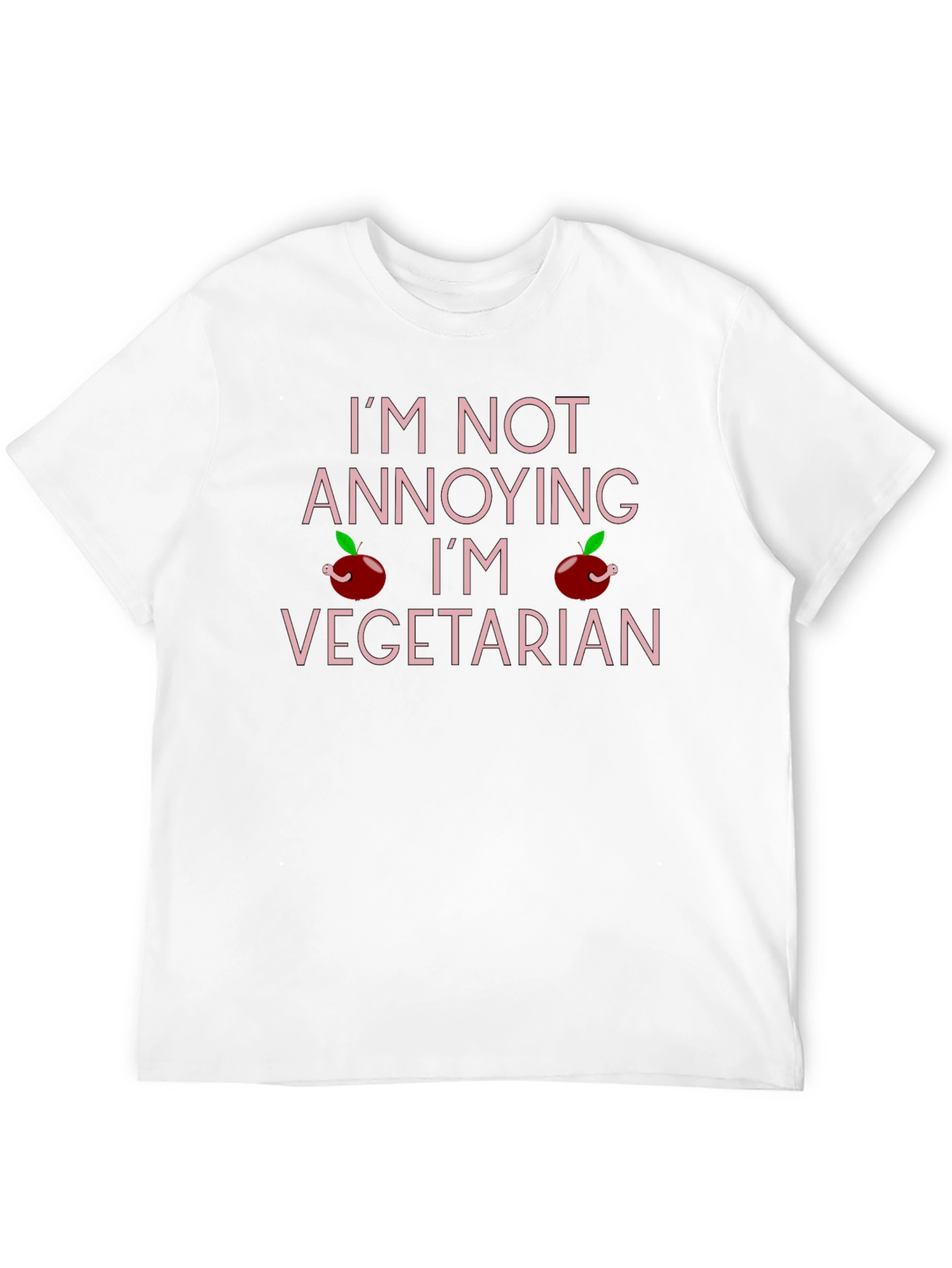 Im Not Annoying Im Vegetarian Graphic T-Shirt