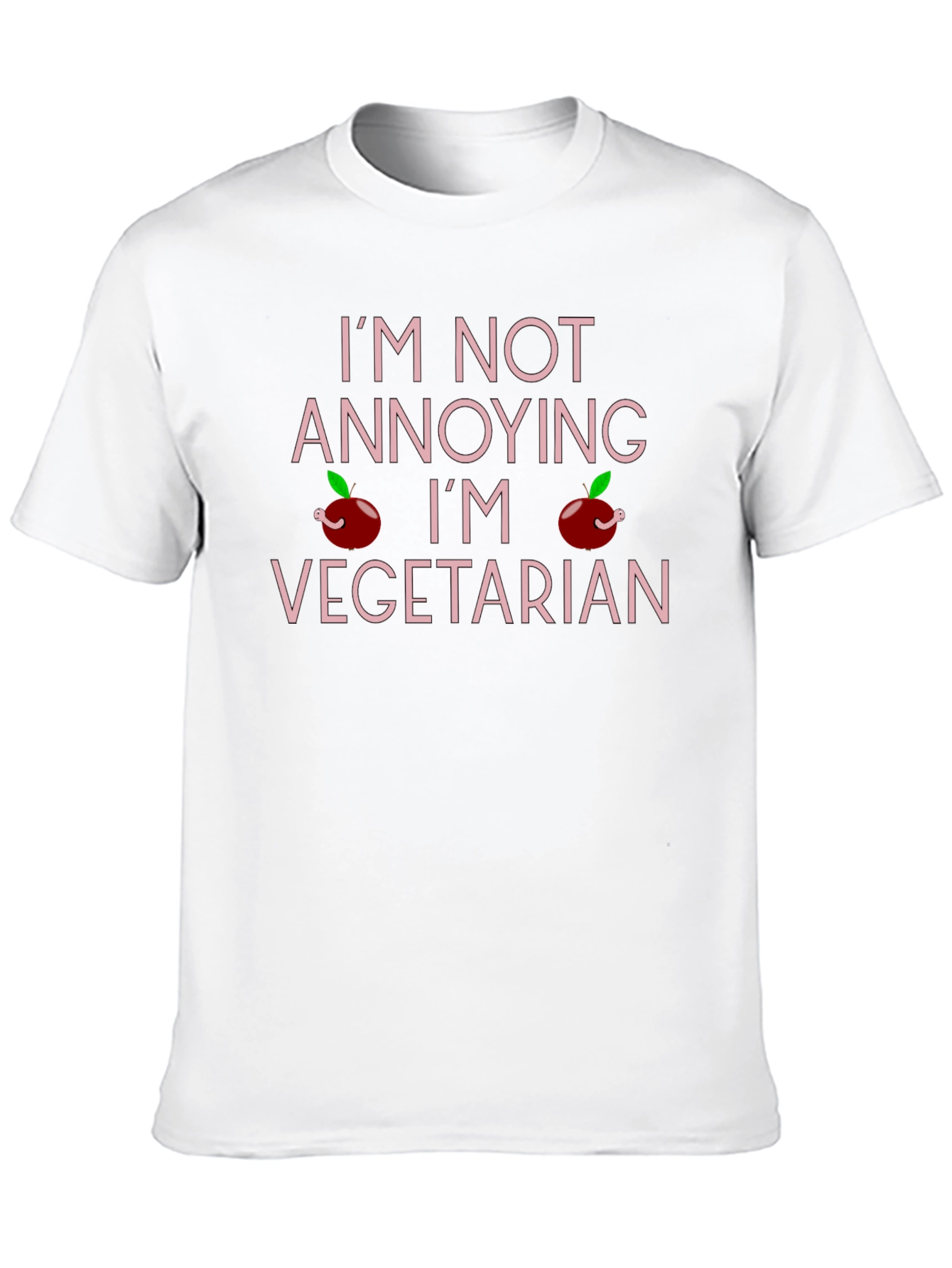 Im Not Annoying Im Vegetarian Graphic T-Shirt