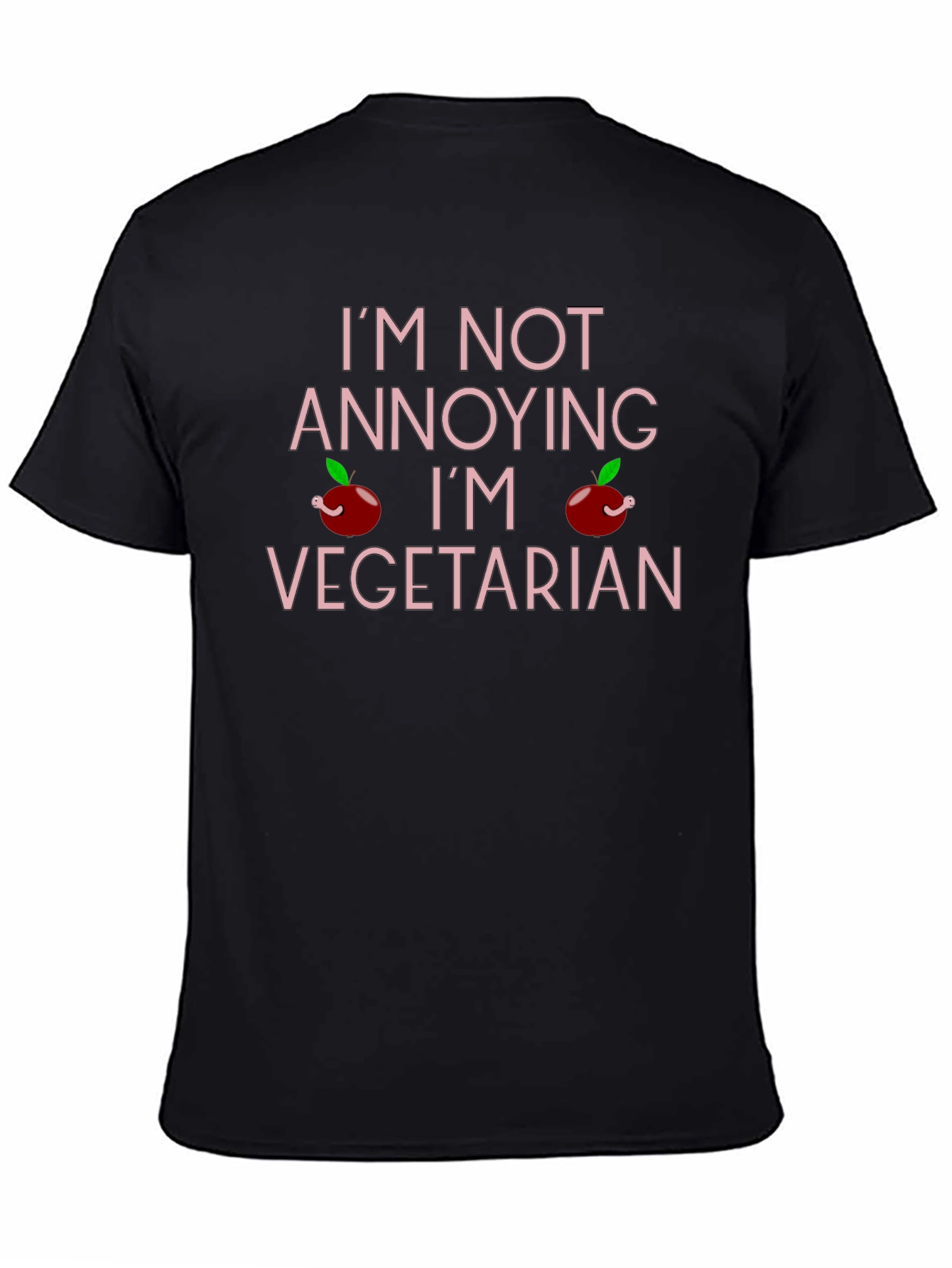 Im Not Annoying Im Vegetarian Graphic T-Shirt